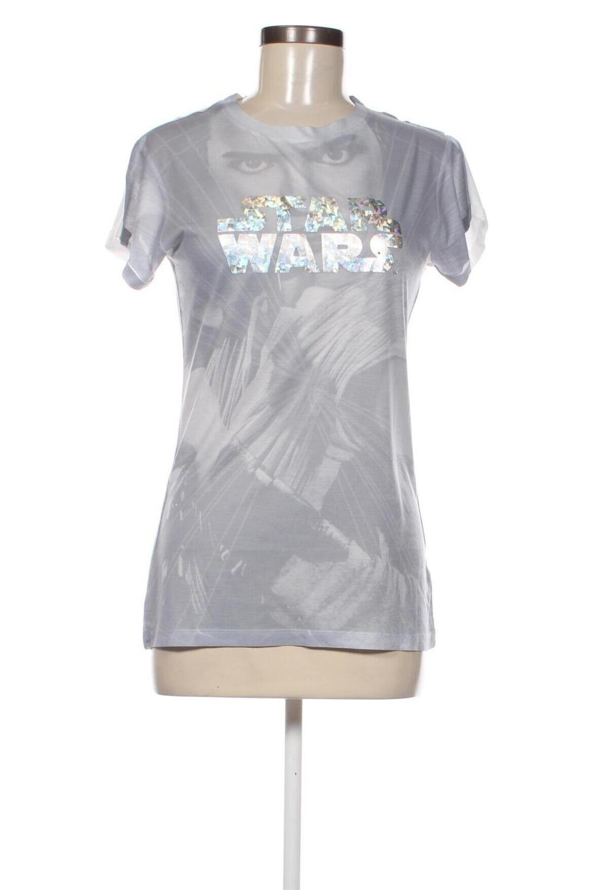 Damen T-Shirt Star Wars, Größe M, Farbe Grau, Preis 16,88 €