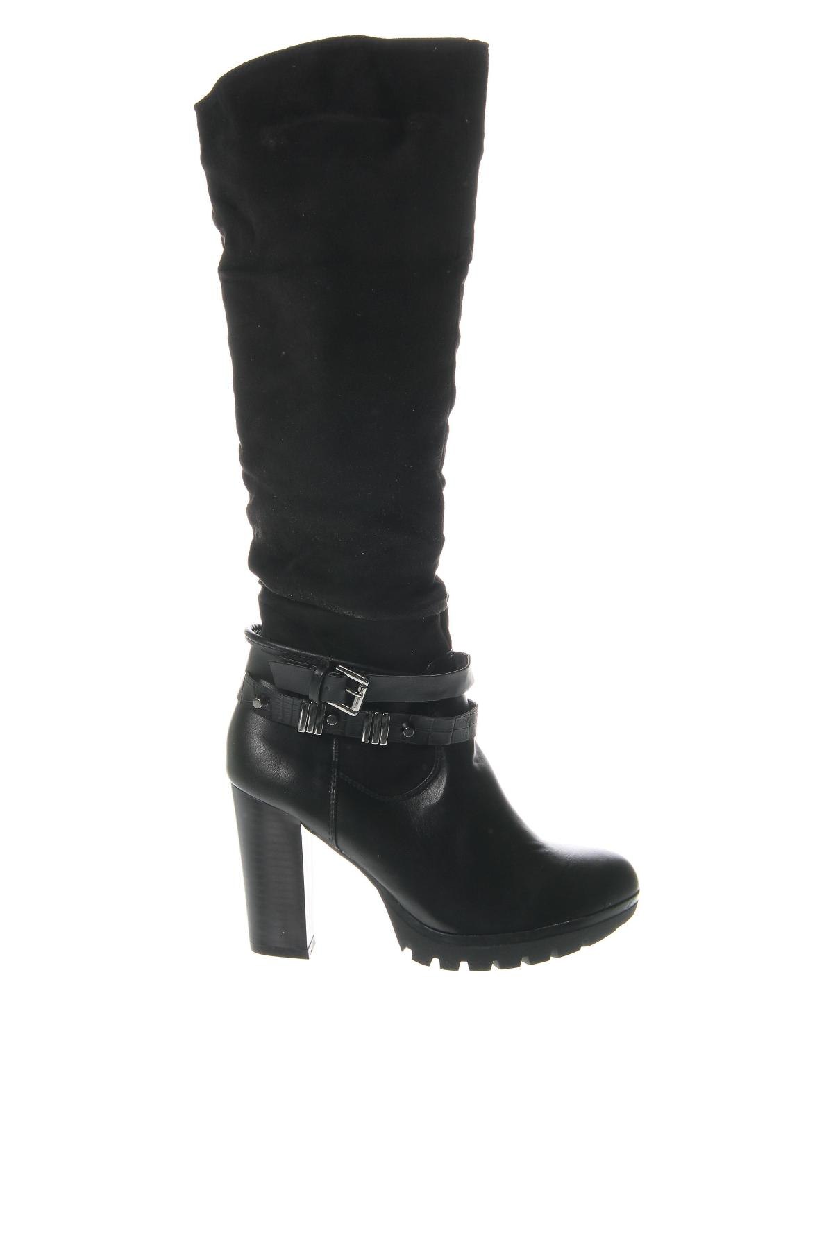 Γυναικείες μπότες, Μέγεθος 37, Χρώμα Μαύρο, Τιμή 27,33 €