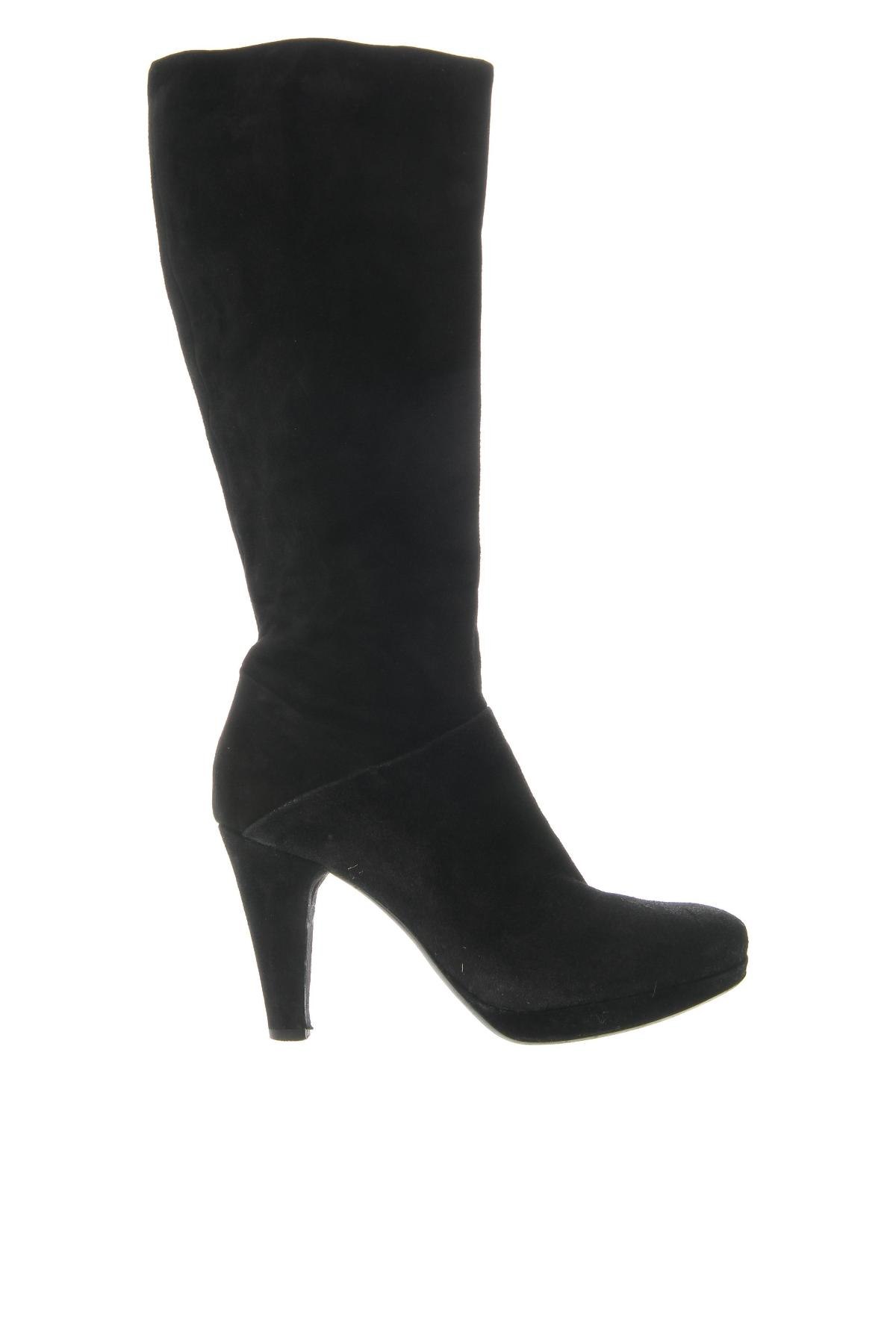 Γυναικείες μπότες Progetto, Μέγεθος 38, Χρώμα Μαύρο, Τιμή 15,84 €