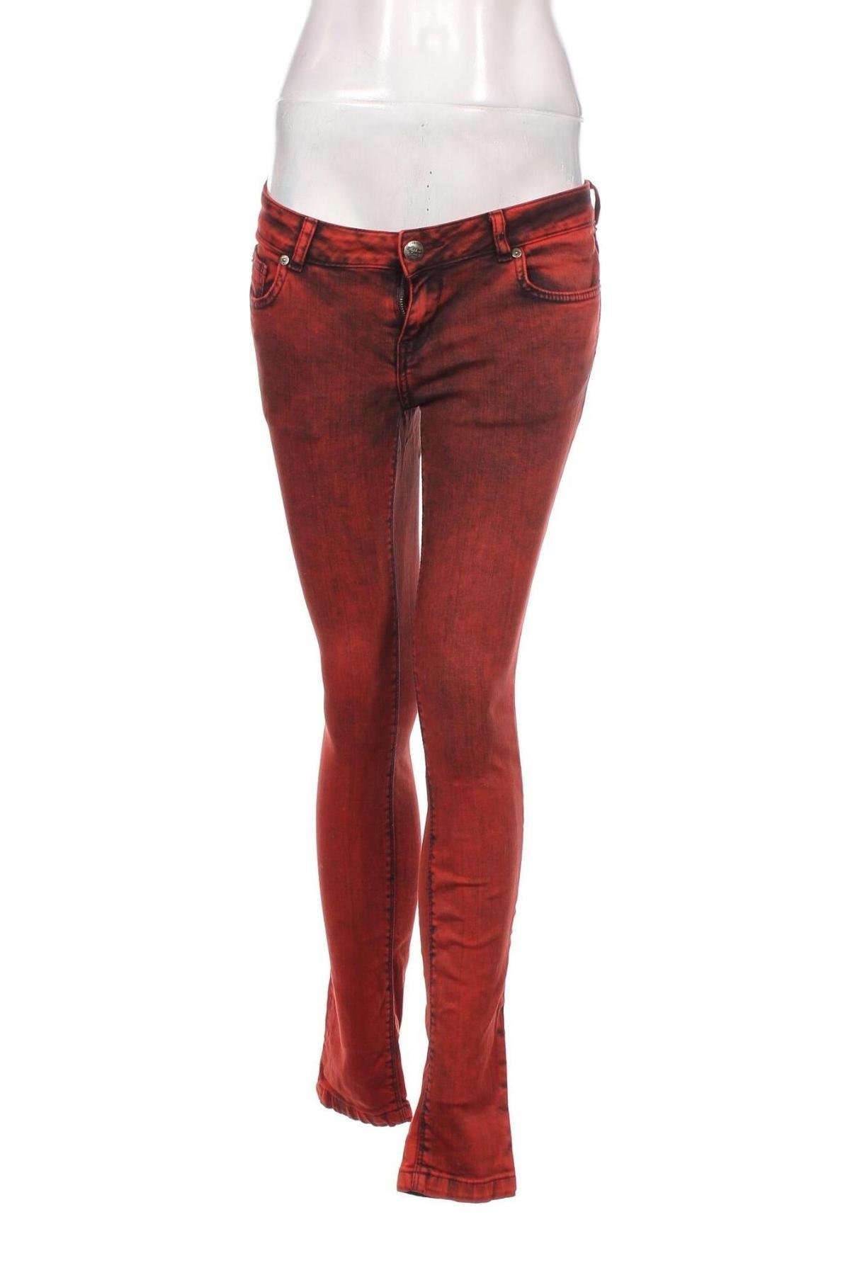 Γυναικείο Τζίν Fishbone, Μέγεθος S, Χρώμα Κόκκινο, Τιμή 2,22 €