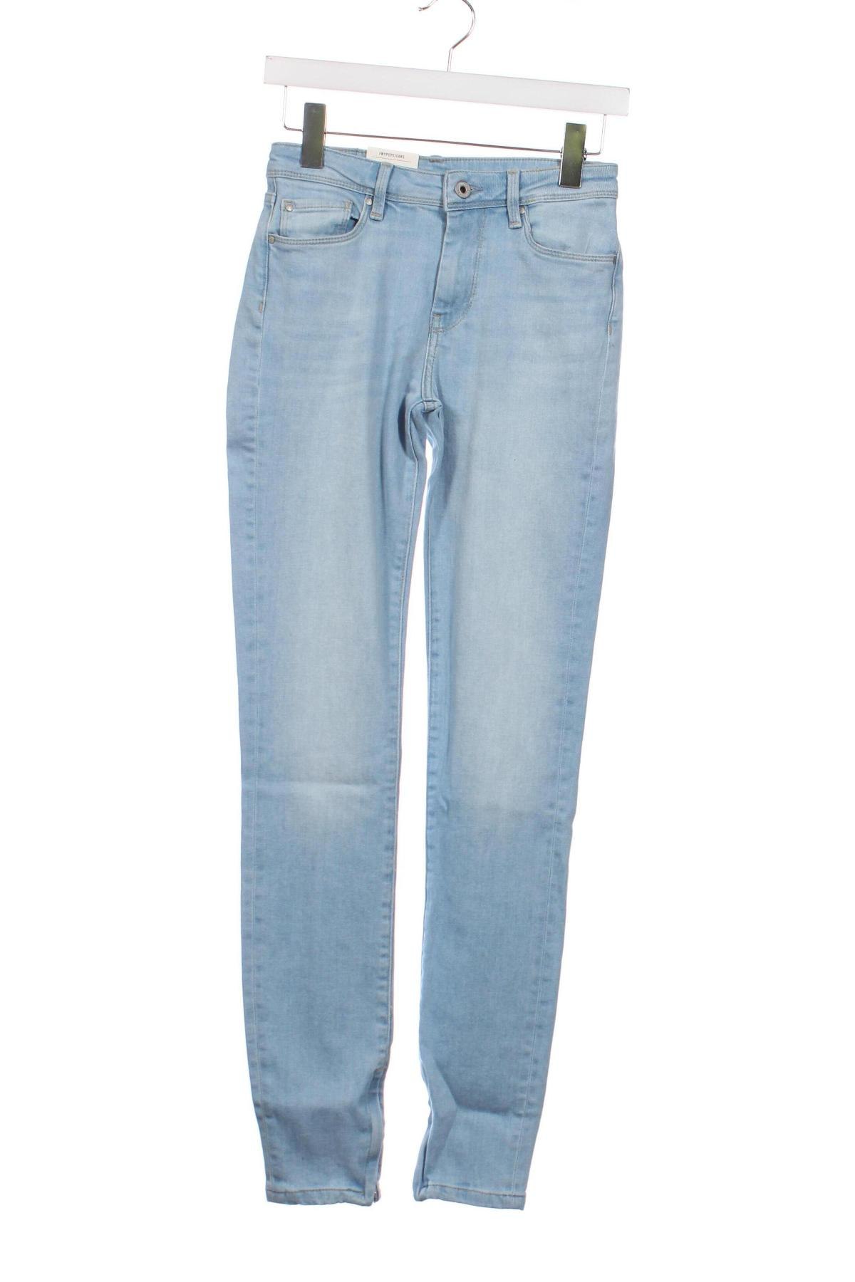 Blugi de femei Pepe Jeans, Mărime XS, Culoare Albastru, Preț 52,96 Lei