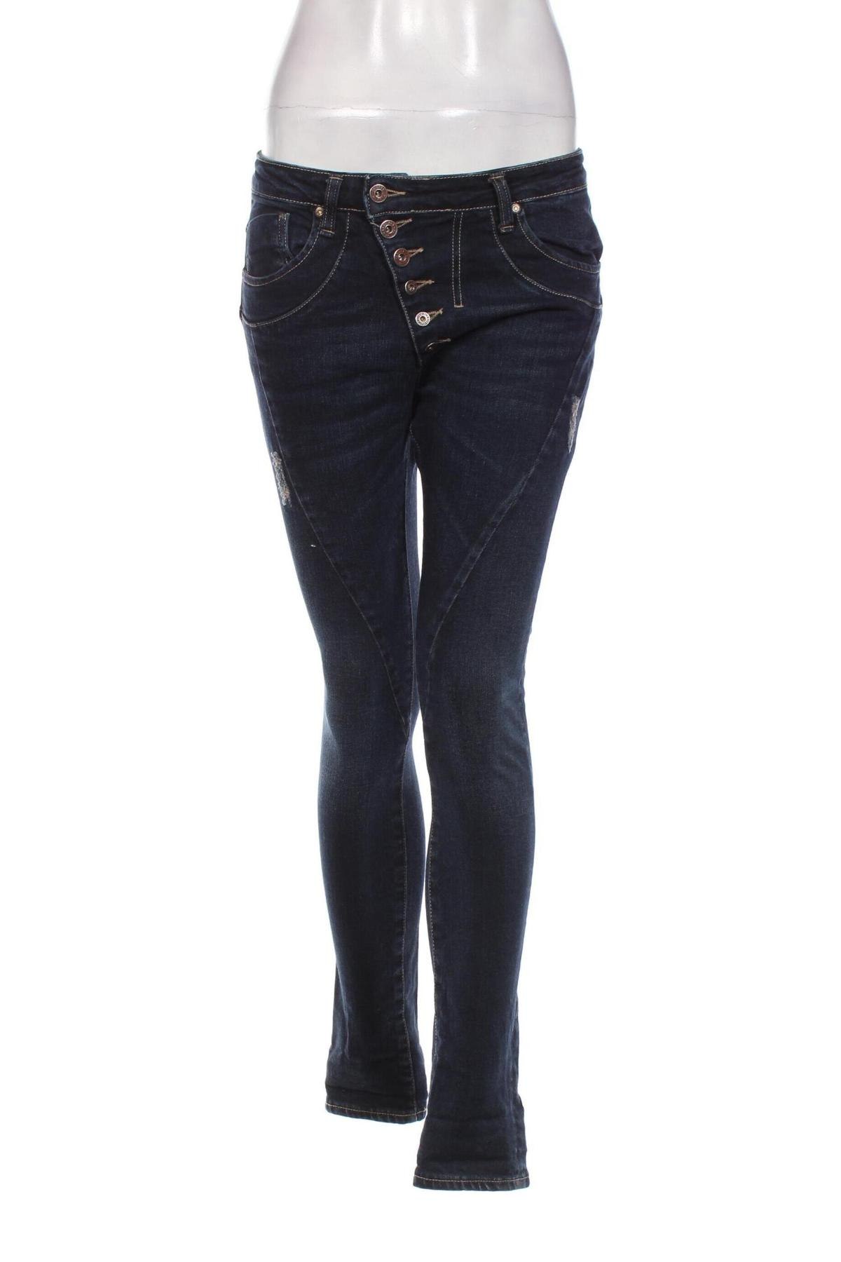Dámske džínsy  Please, Veľkosť S, Farba Modrá, Cena  3,98 €
