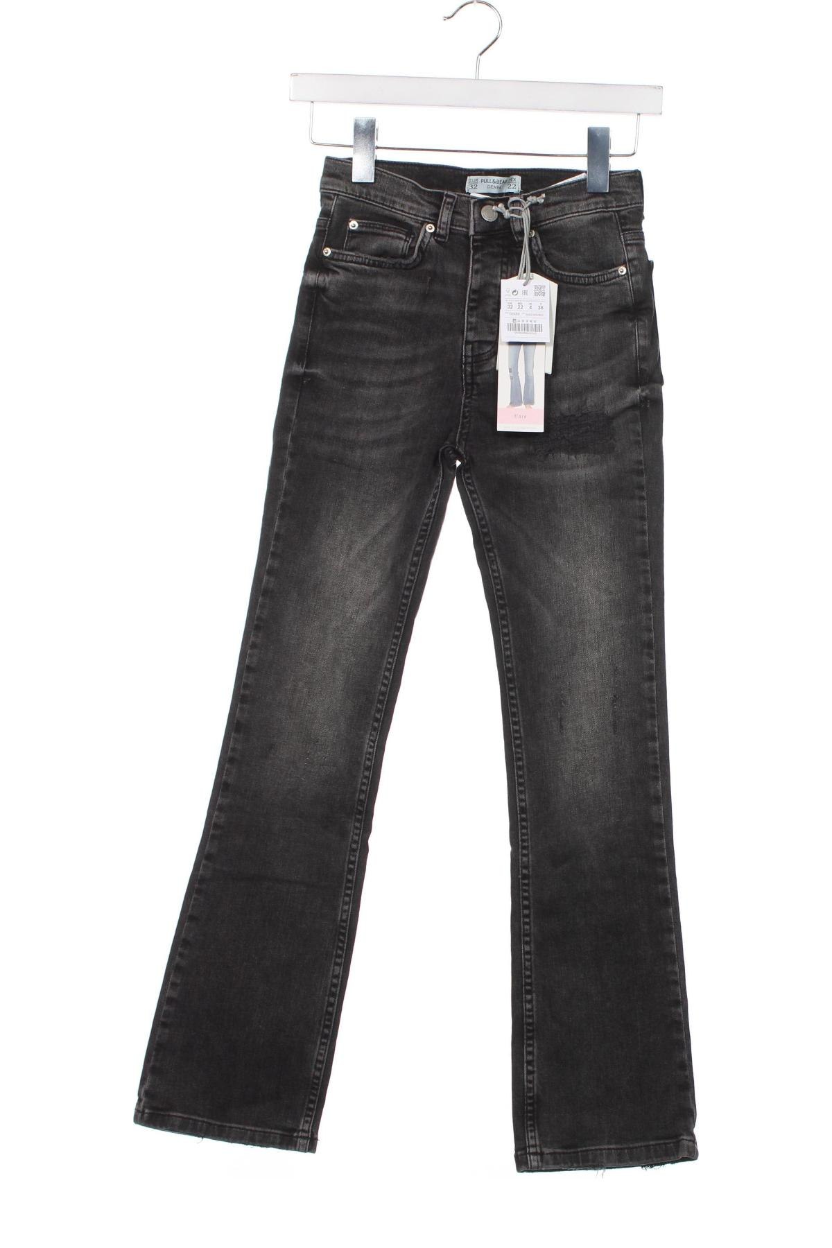 Damen Jeans Pull&Bear, Größe XXS, Farbe Grau, Preis € 23,71