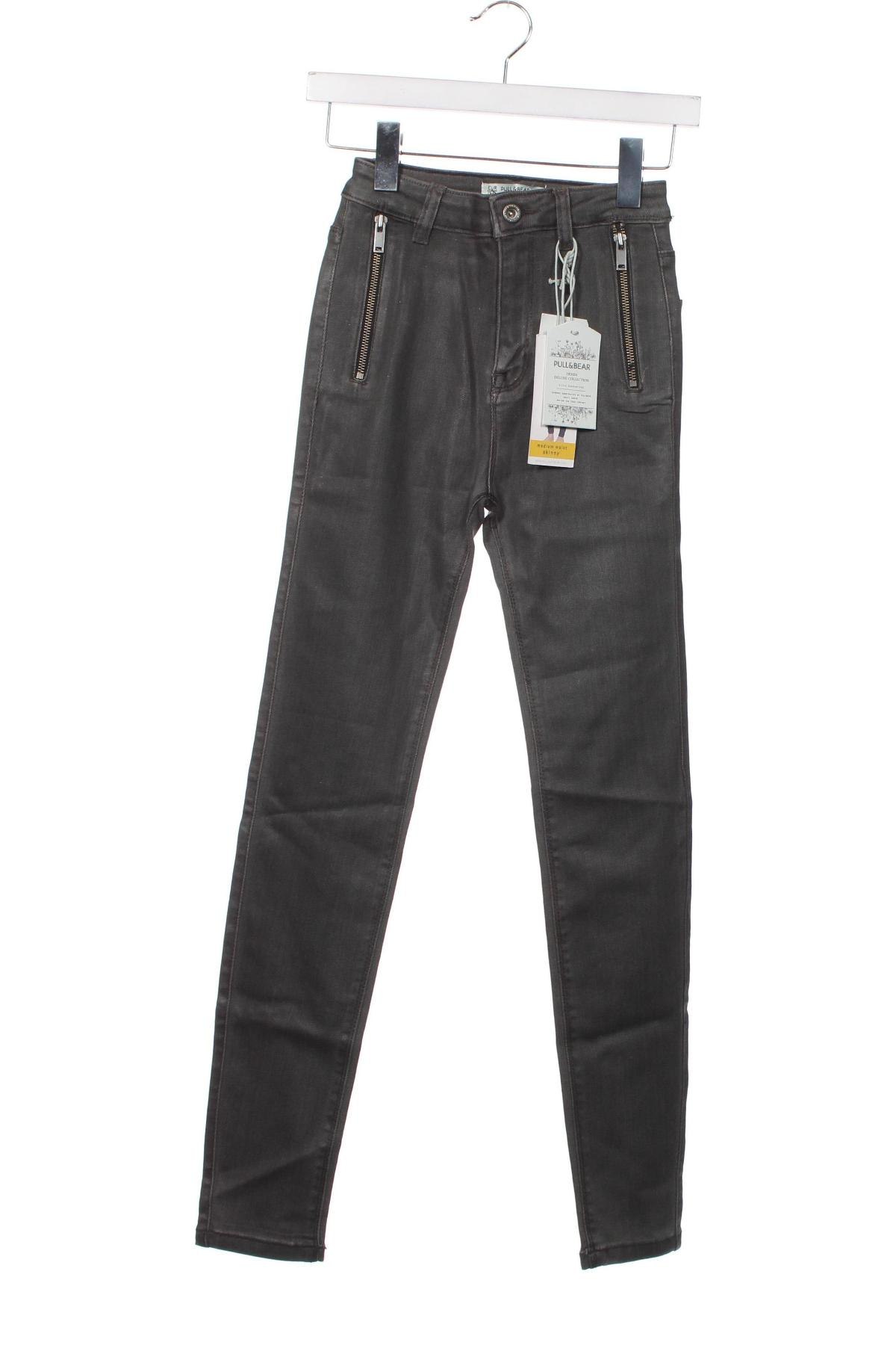 Damen Jeans Pull&Bear, Größe XXS, Farbe Grau, Preis 6,40 €