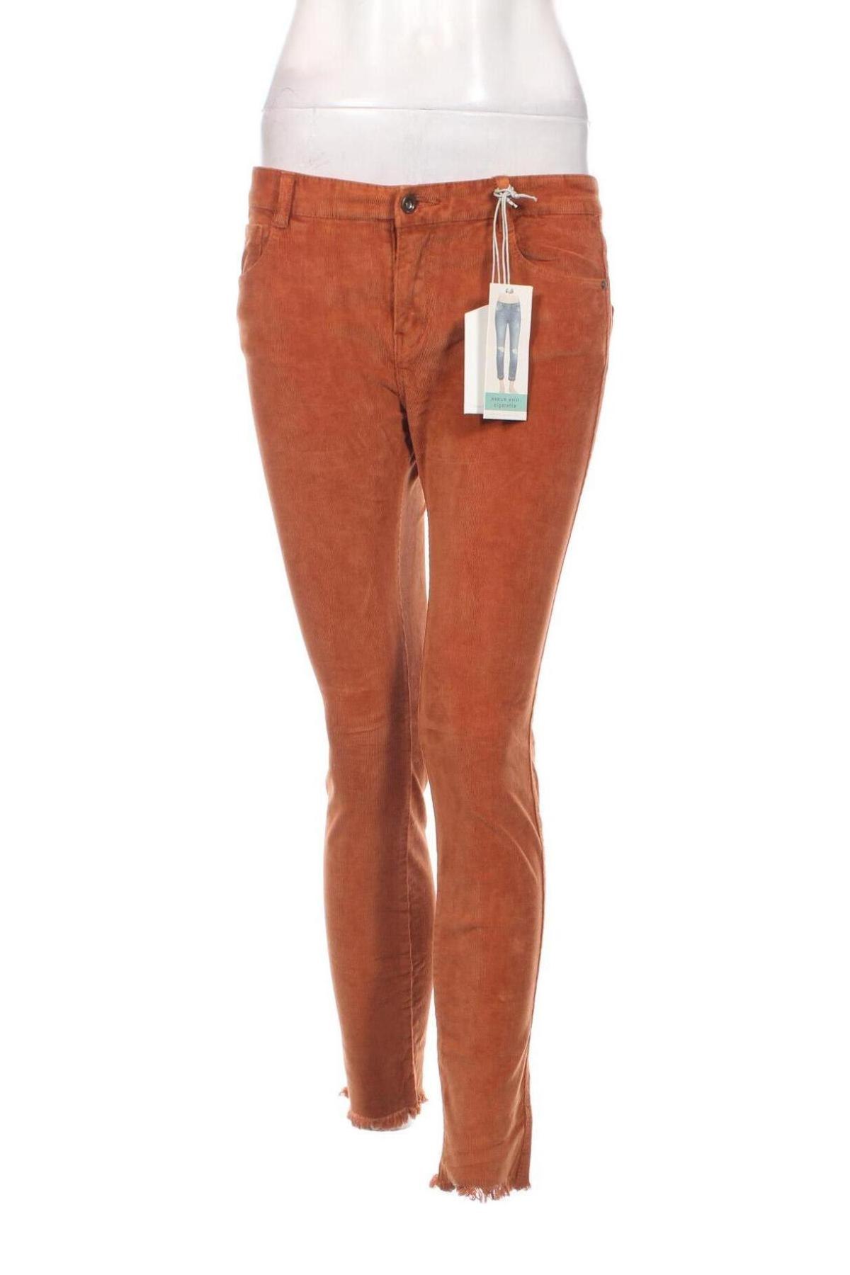 Дамски джинси Pull&Bear, Размер S, Цвят Оранжев, Цена 8,74 лв.