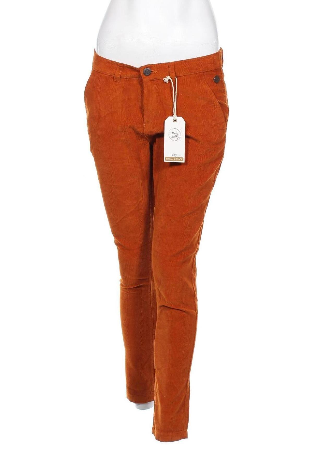 Дамски джинси Urban Surface, Размер M, Цвят Оранжев, Цена 11,96 лв.
