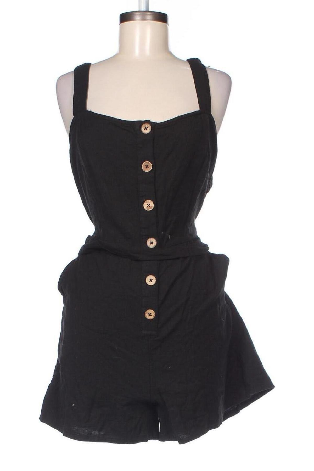 Damen Overall New Look, Größe XL, Farbe Schwarz, Preis € 16,28