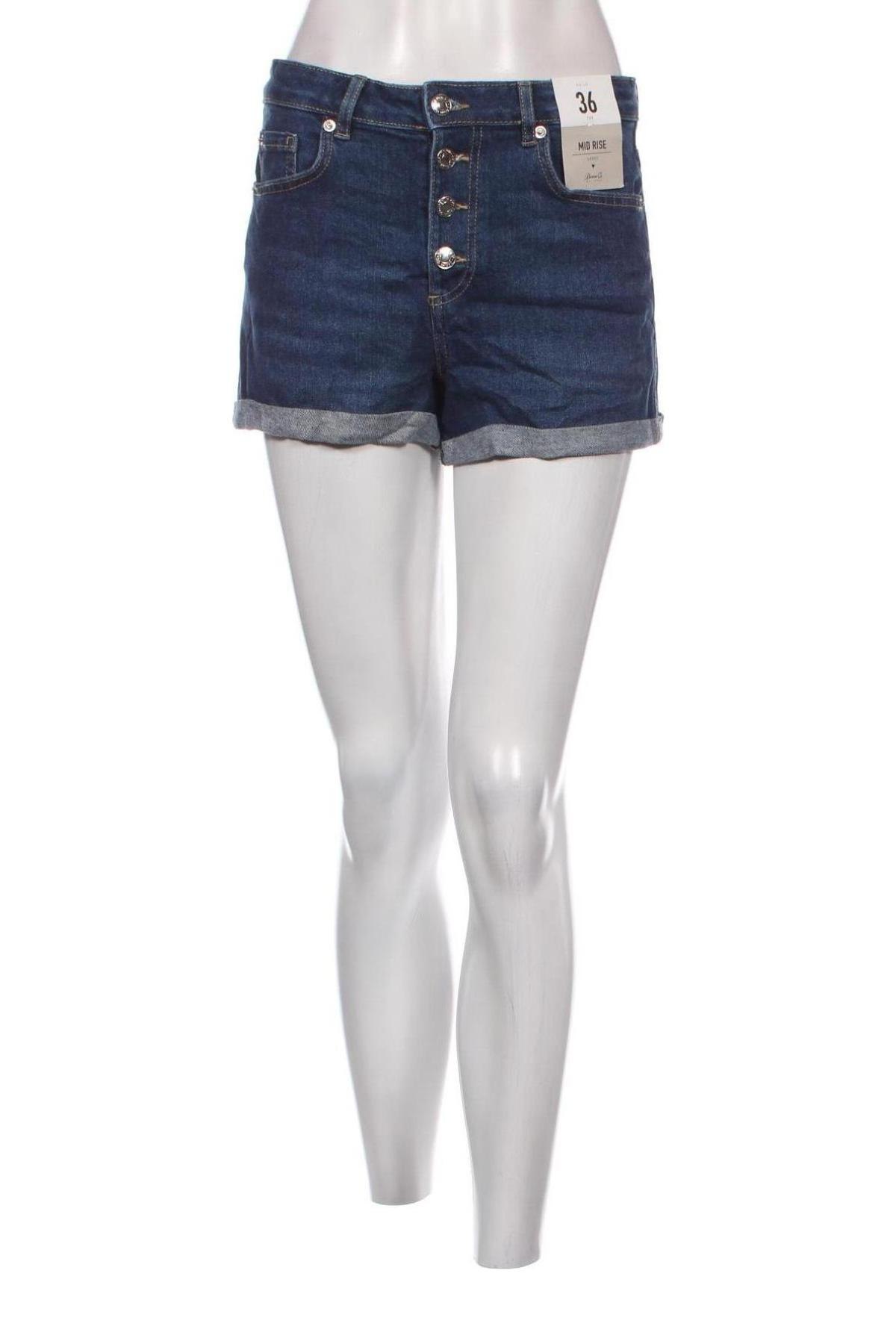 Γυναικείο κοντό παντελόνι Denim Co., Μέγεθος S, Χρώμα Μπλέ, Τιμή 15,98 €