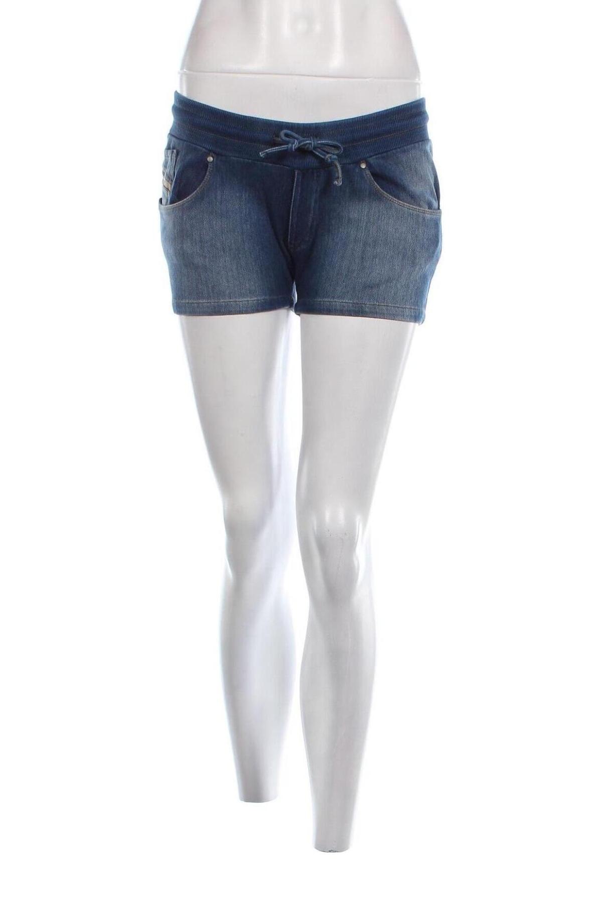 Γυναικείο κοντό παντελόνι Diesel, Μέγεθος S, Χρώμα Μπλέ, Τιμή 5,12 €