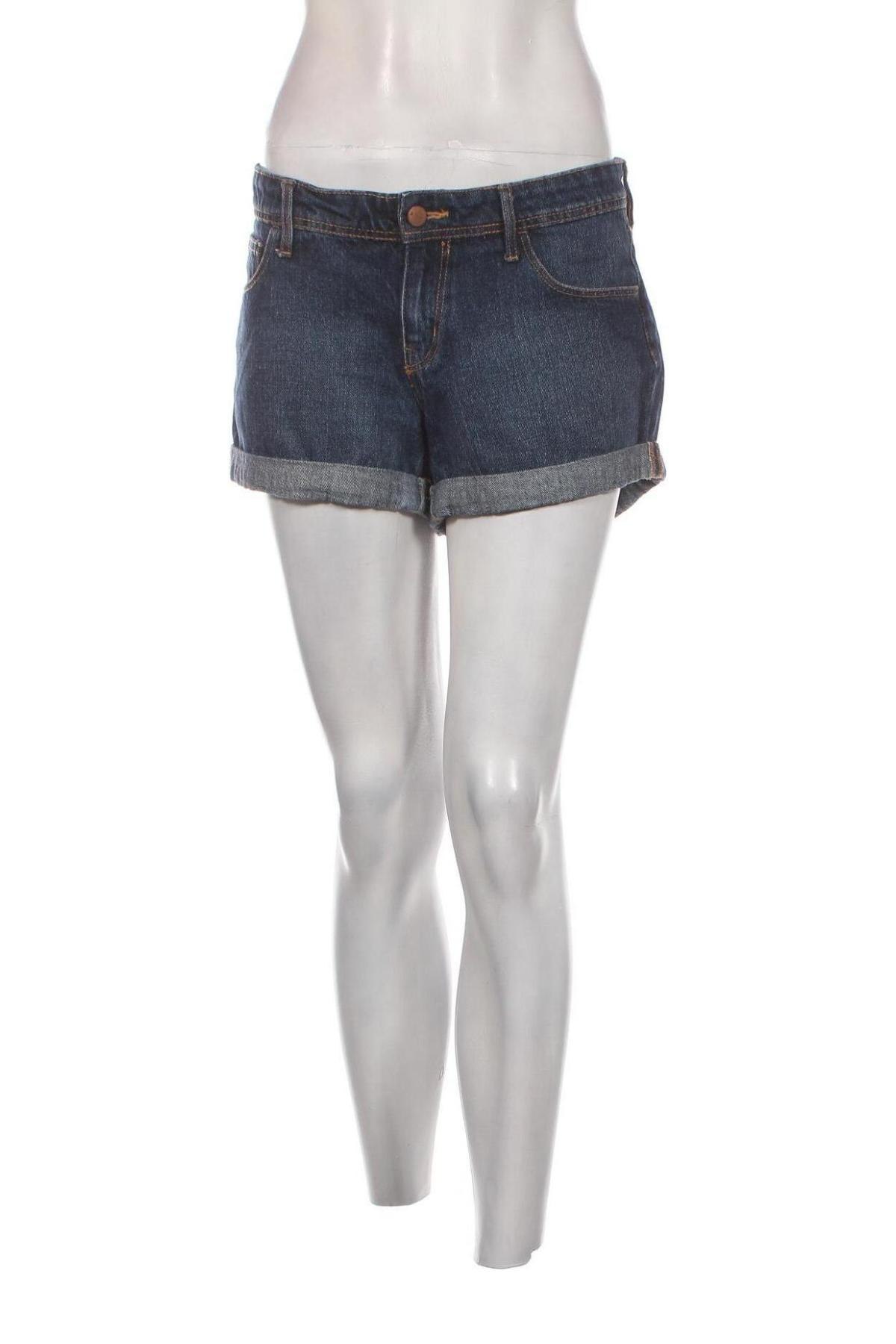 Pantaloni scurți de femei H&M, Mărime XL, Culoare Albastru, Preț 40,76 Lei