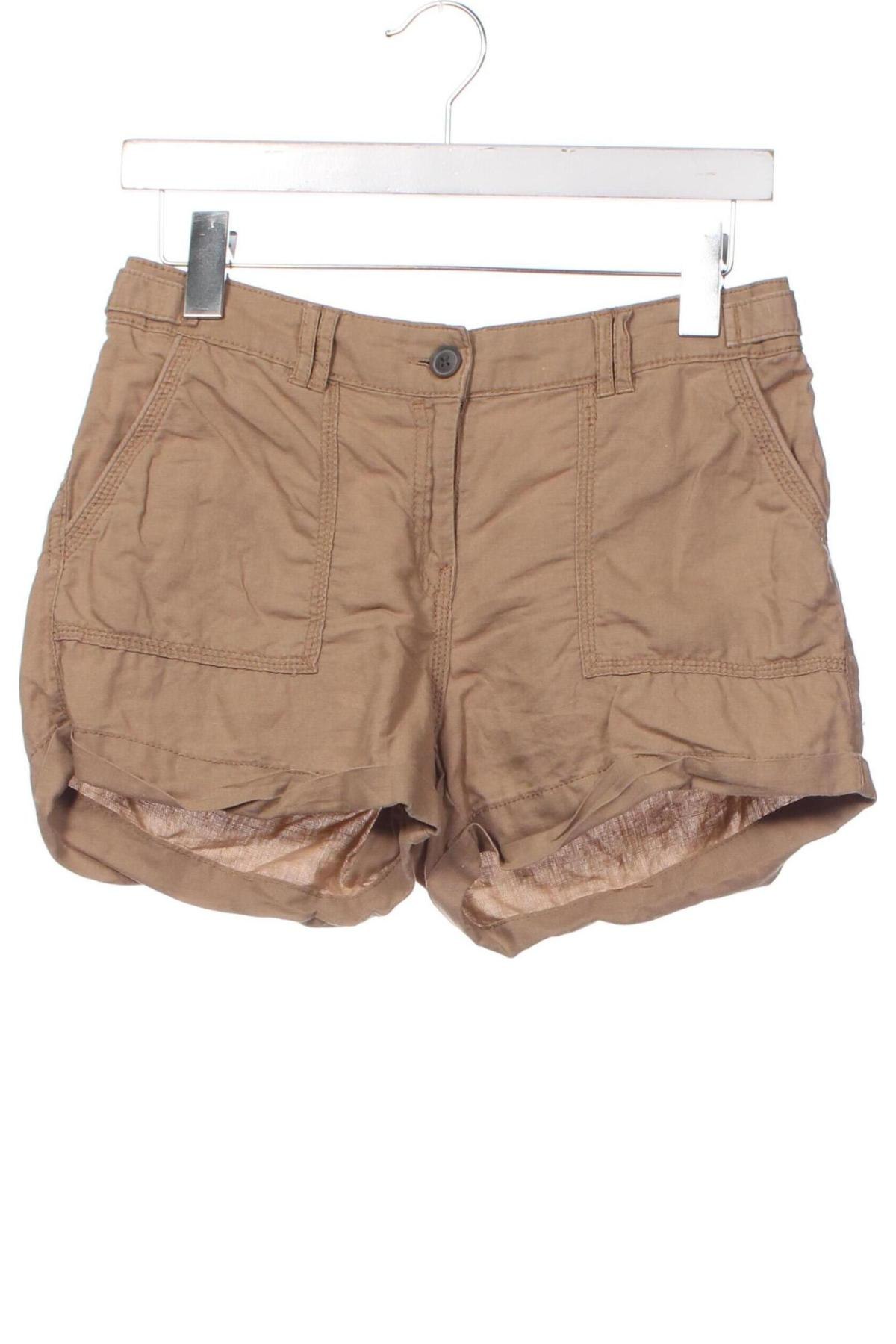Pantaloni scurți de femei H&M, Mărime XS, Culoare Bej, Preț 62,50 Lei