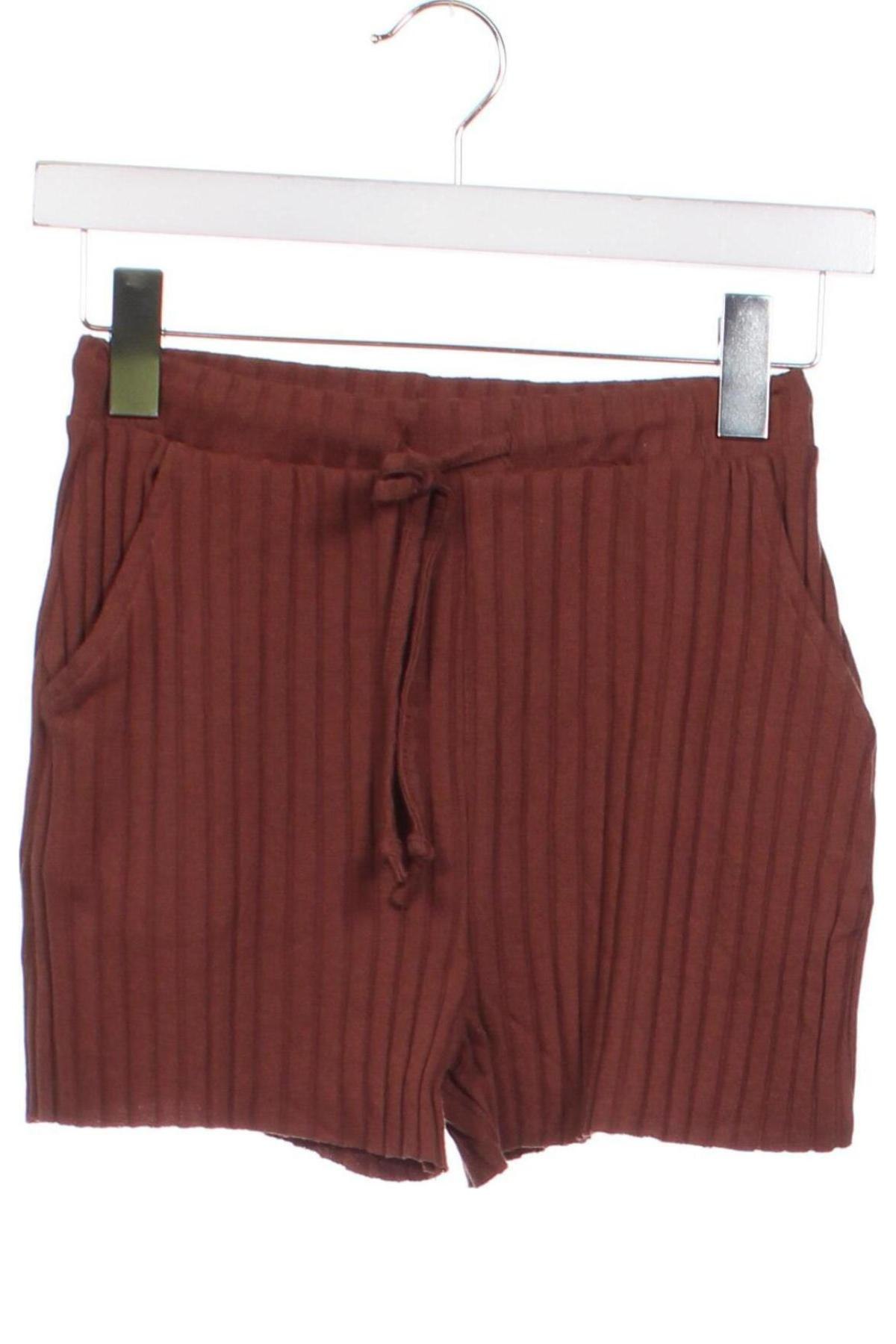 Дамски къс панталон Jennyfer, Размер XS, Цвят Кафяв, Цена 12,71 лв.