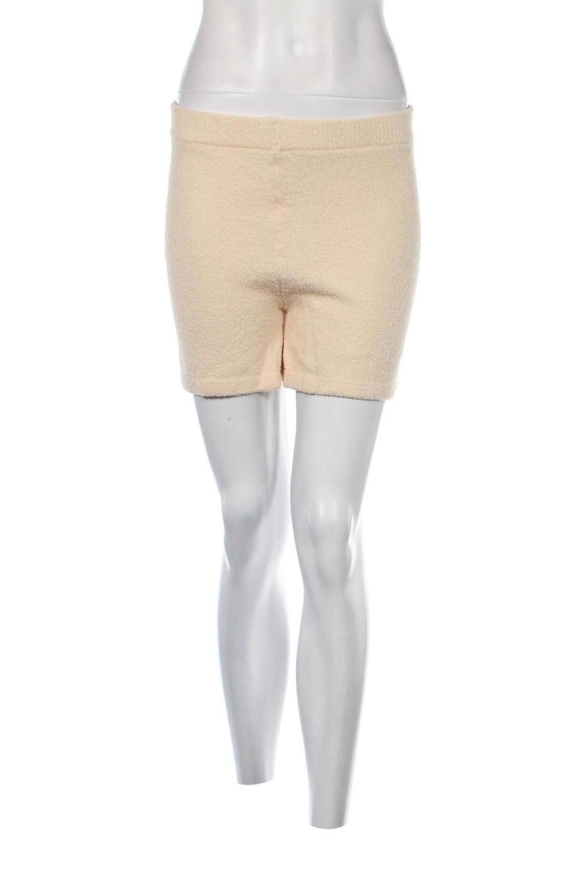 Γυναικείο κοντό παντελόνι Monki, Μέγεθος S, Χρώμα  Μπέζ, Τιμή 5,48 €