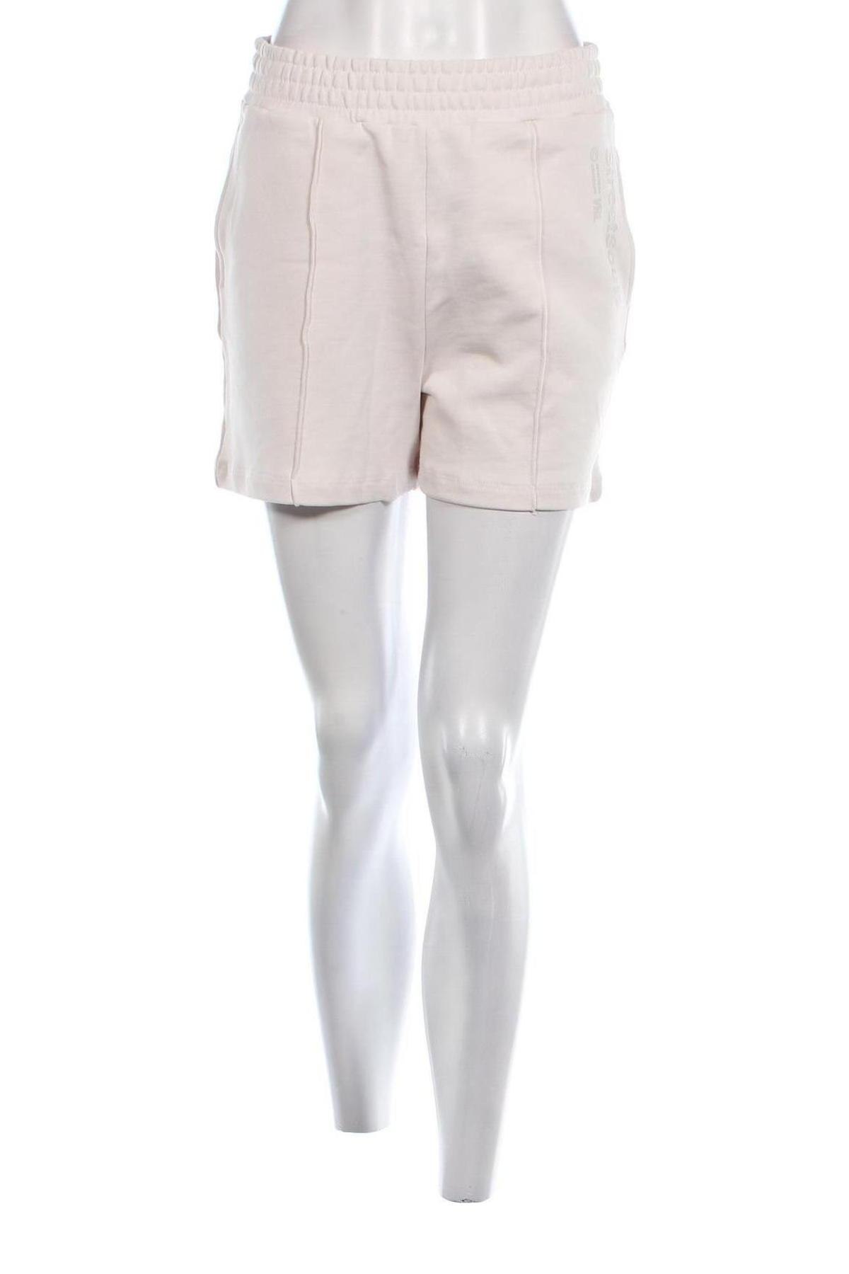 Γυναικείο κοντό παντελόνι Viral Vibes, Μέγεθος S, Χρώμα Εκρού, Τιμή 13,36 €