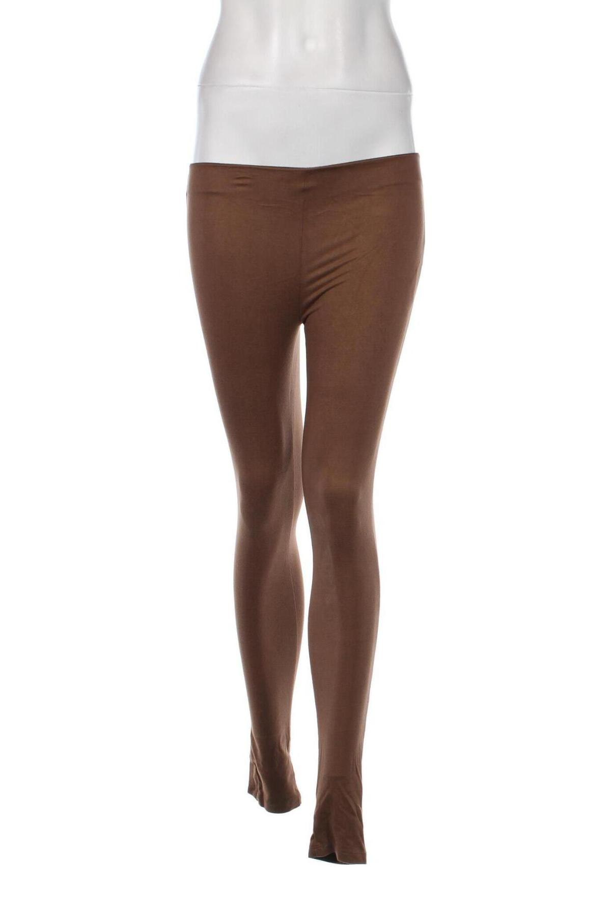 Damen Leggings Pull&Bear, Größe M, Farbe Braun, Preis € 3,35