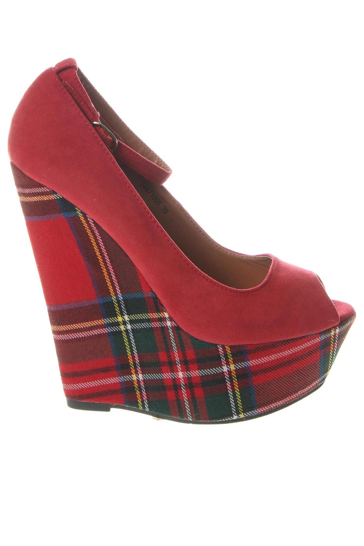 Γυναικεία παπούτσια Fullah Sugah, Μέγεθος 39, Χρώμα Κόκκινο, Τιμή 12,28 €