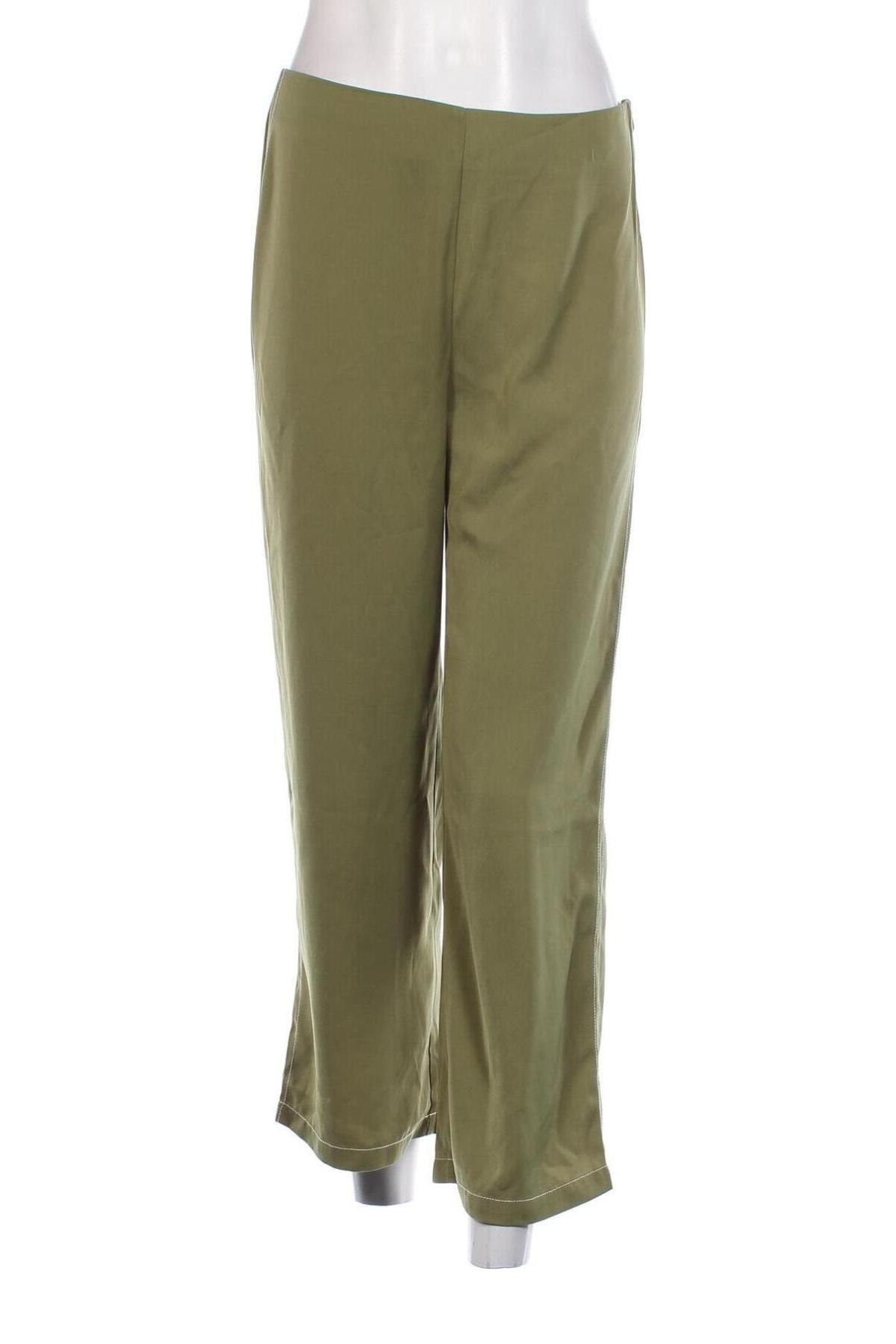 Pantaloni de femei Another Label, Mărime S, Culoare Verde, Preț 286,18 Lei