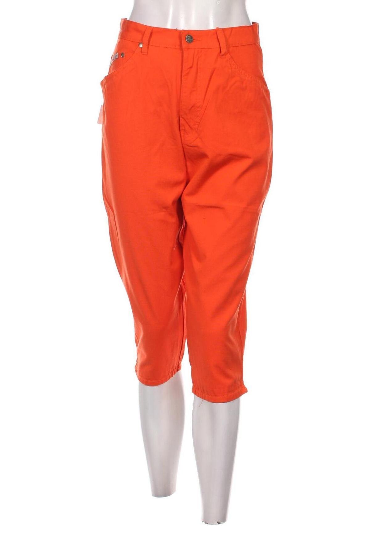 Дамски панталон Bram's Paris, Размер S, Цвят Оранжев, Цена 13,35 лв.