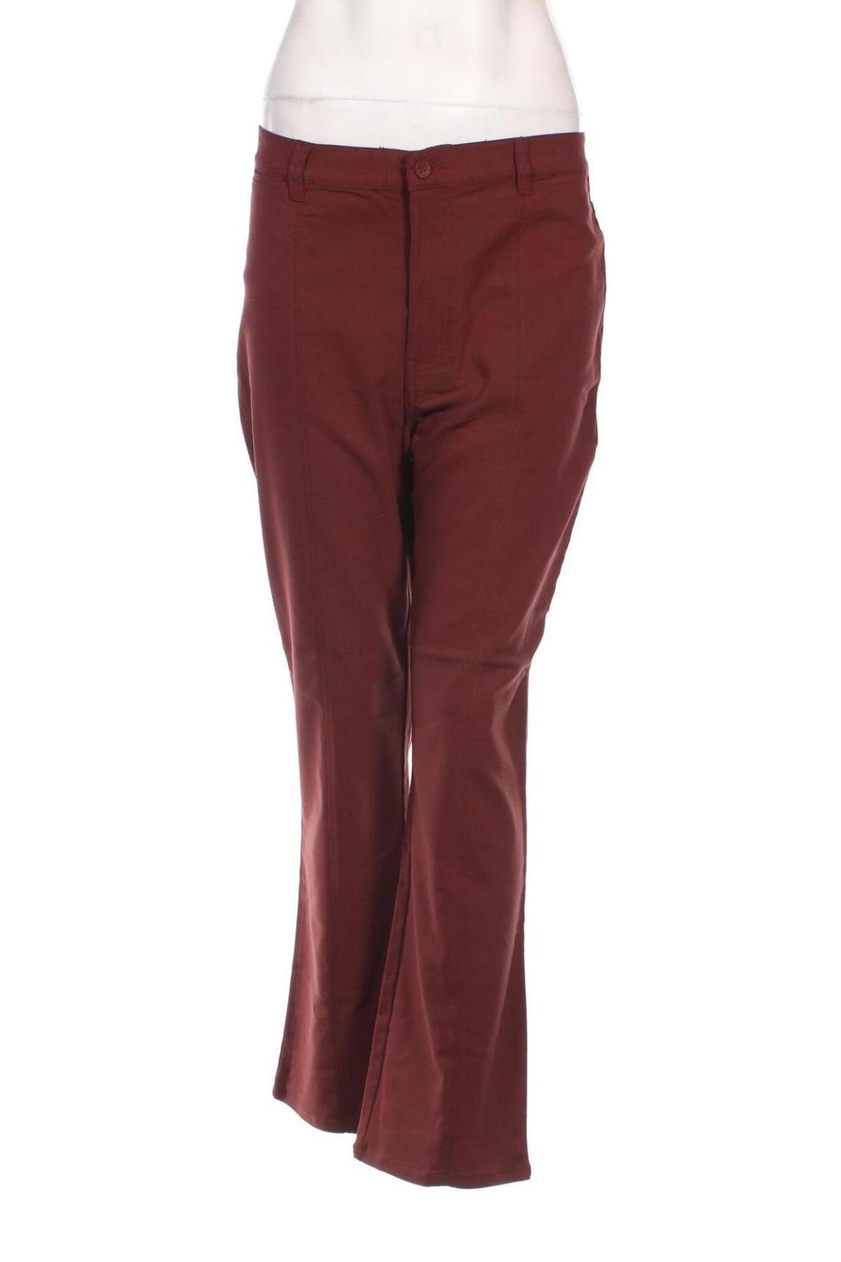 Pantaloni de femei Bram's Paris, Mărime L, Culoare Roșu, Preț 30,45 Lei