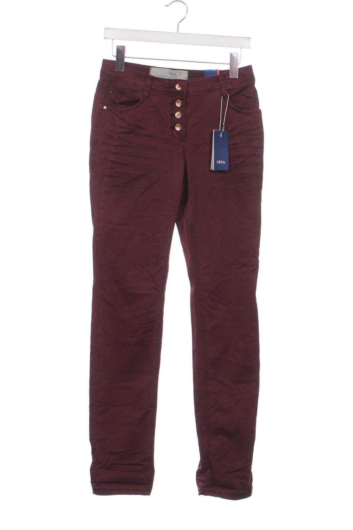 Dámské kalhoty  Cecil, Velikost S, Barva Červená, Cena  177,00 Kč