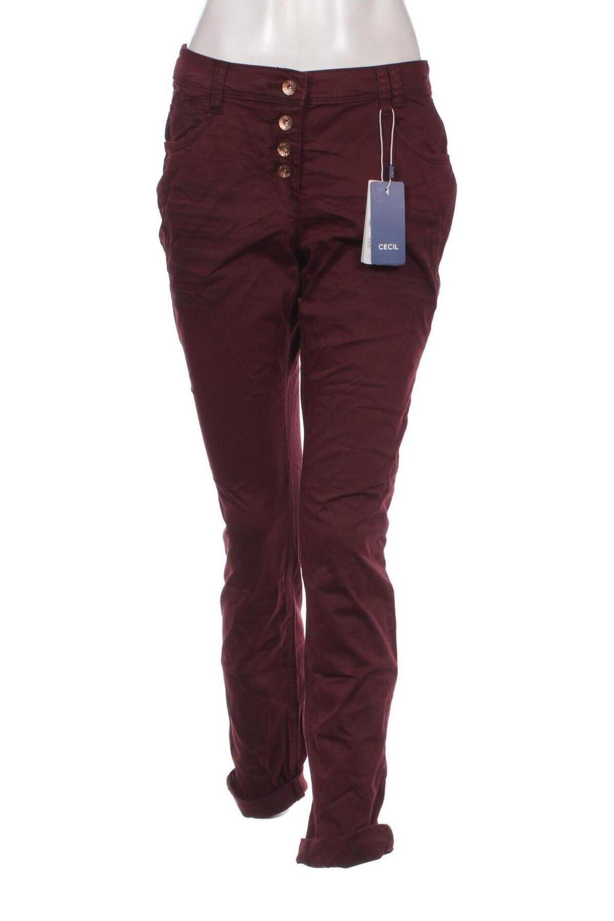 Dámské kalhoty  Cecil, Velikost M, Barva Červená, Cena  189,00 Kč