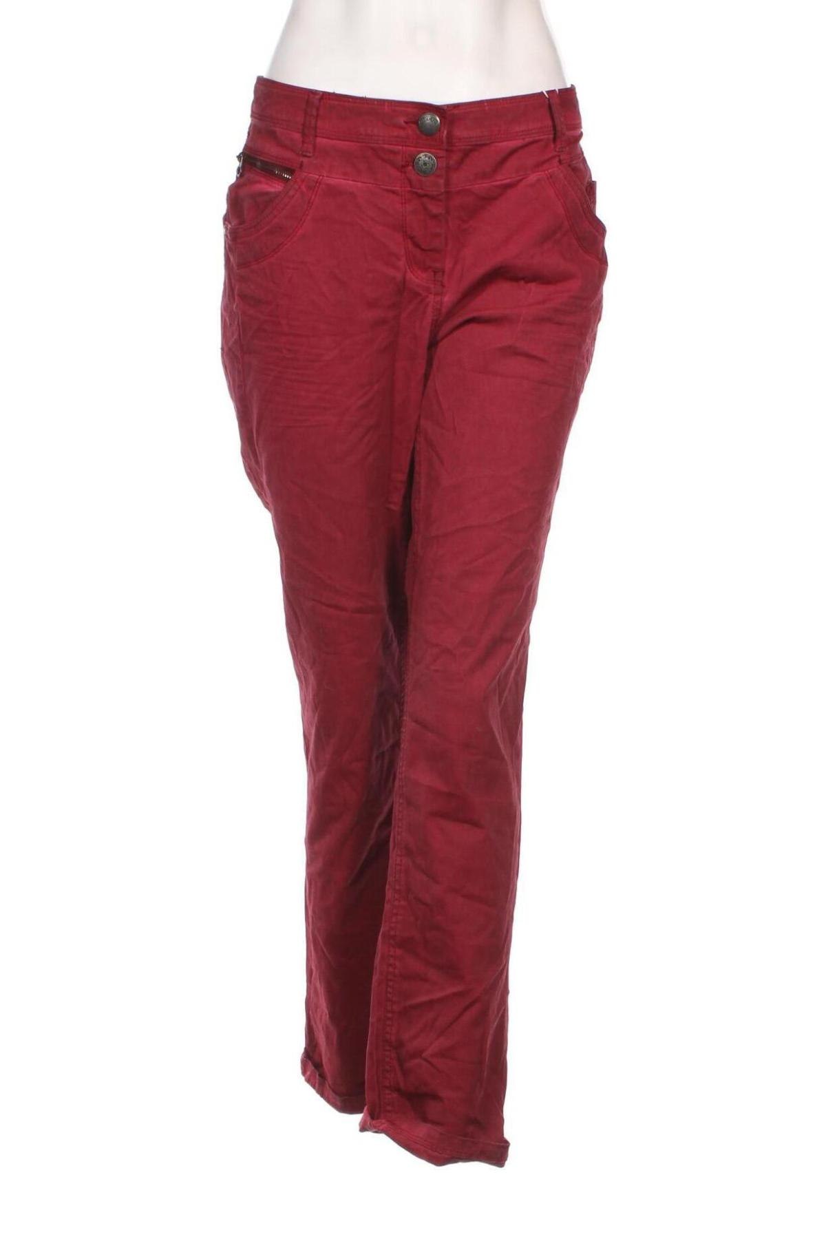 Γυναικείο παντελόνι Cecil, Μέγεθος XL, Χρώμα Κόκκινο, Τιμή 6,28 €