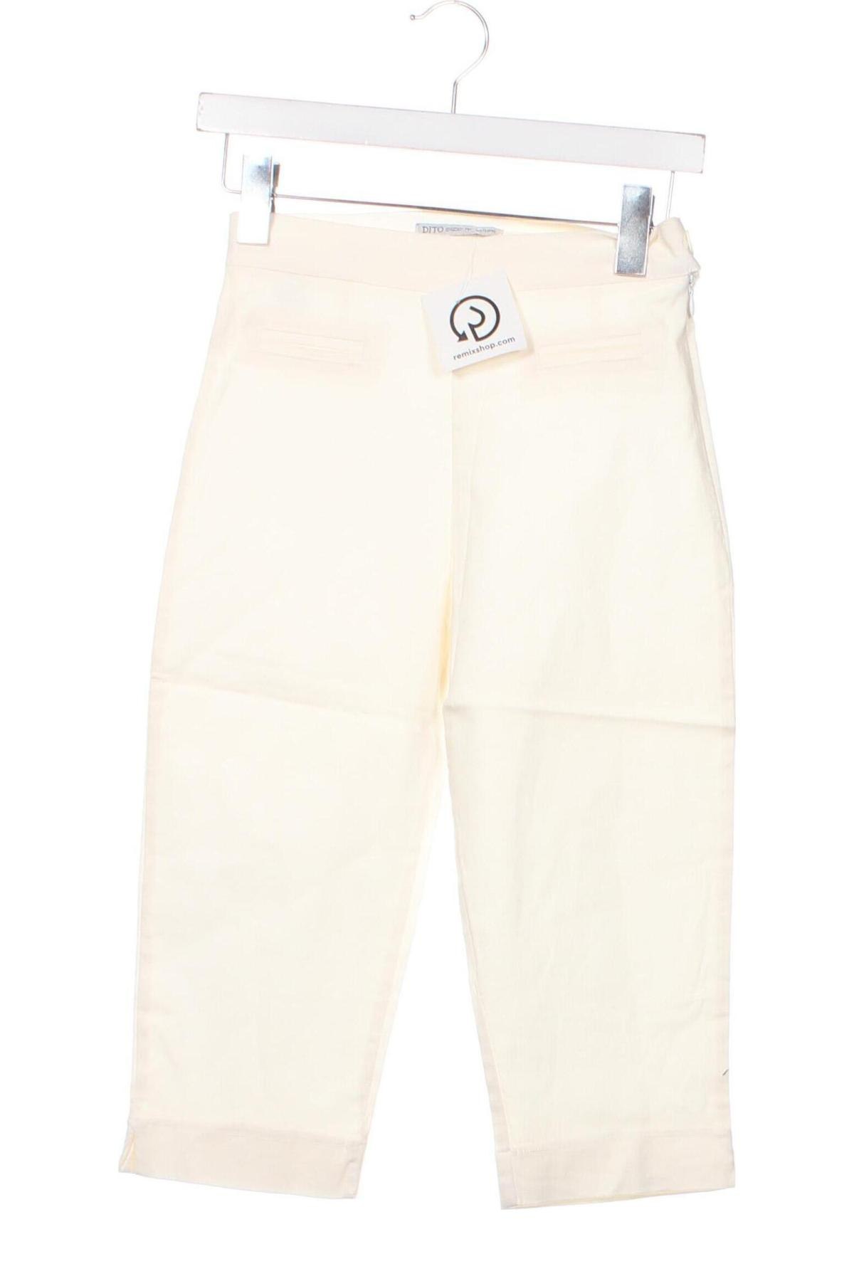 Pantaloni de femei Dito, Mărime M, Culoare Alb, Preț 57,50 Lei