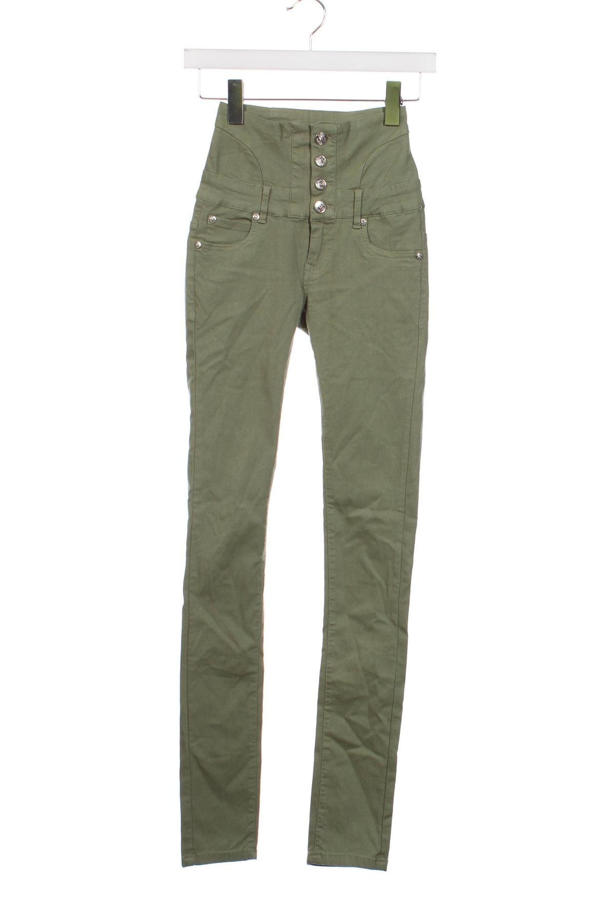 Дамски панталон Floyd, Размер XS, Цвят Зелен, Цена 9,86 лв.