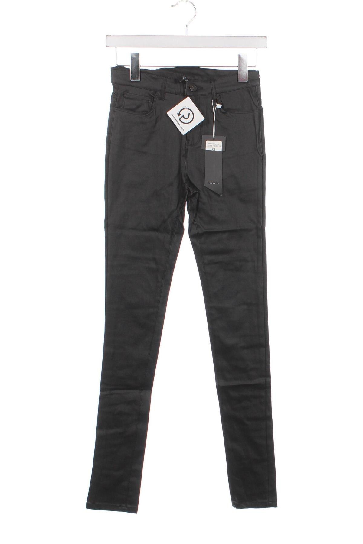 Дамски панталон Moodo, Размер XS, Цвят Черен, Цена 11,31 лв.