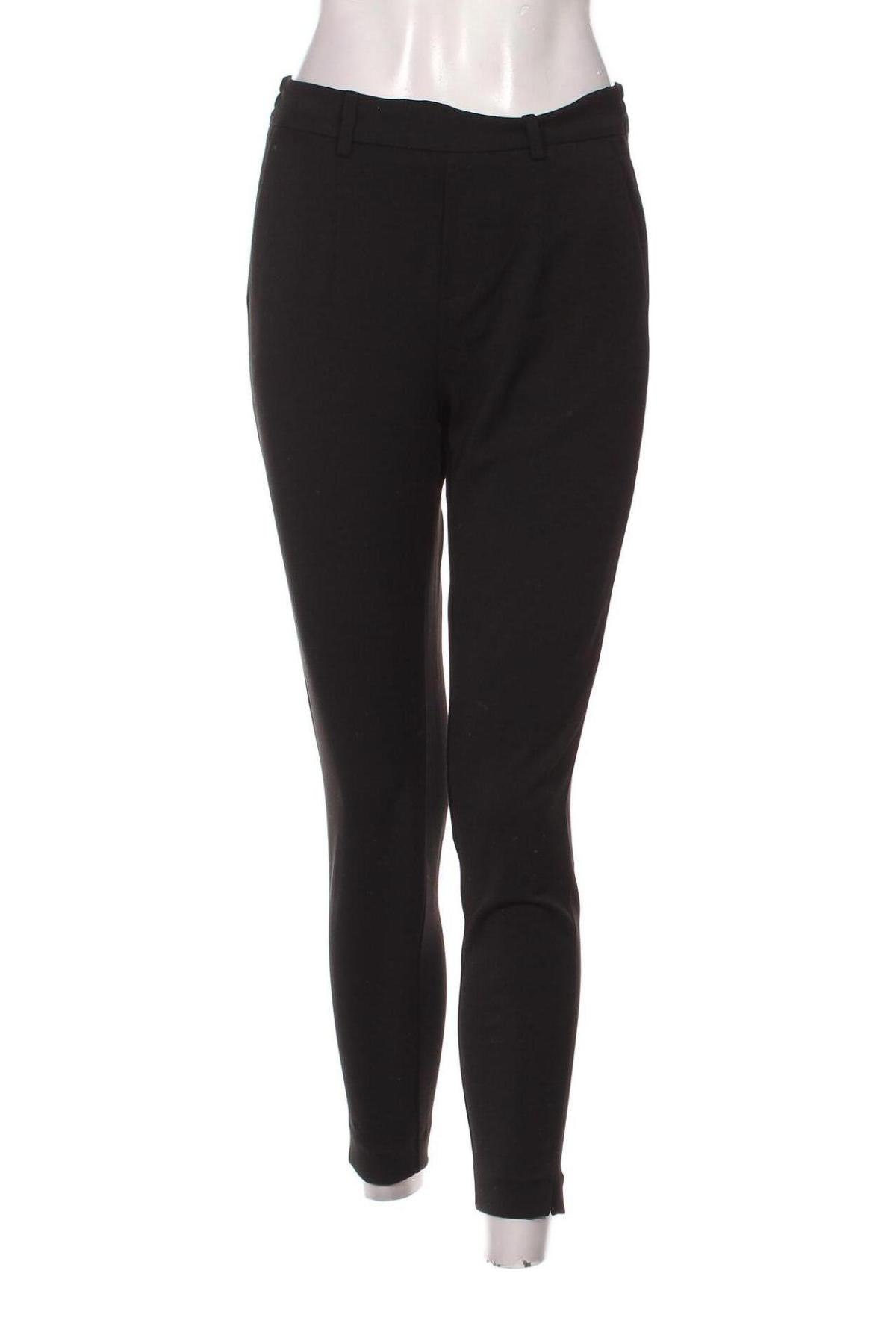 Γυναικείο παντελόνι Object, Μέγεθος XS, Χρώμα Μαύρο, Τιμή 7,18 €
