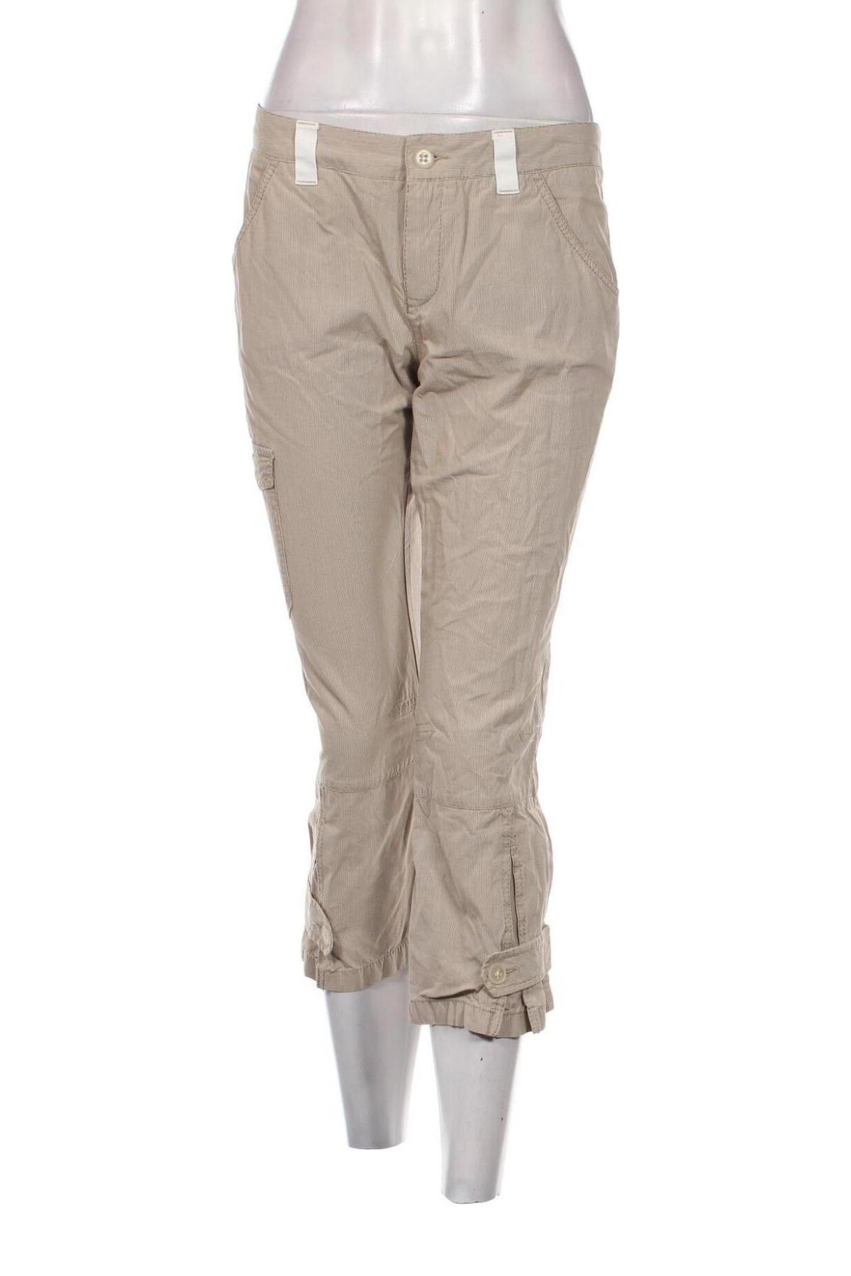 Γυναικείο παντελόνι Oui, Μέγεθος M, Χρώμα  Μπέζ, Τιμή 3,94 €
