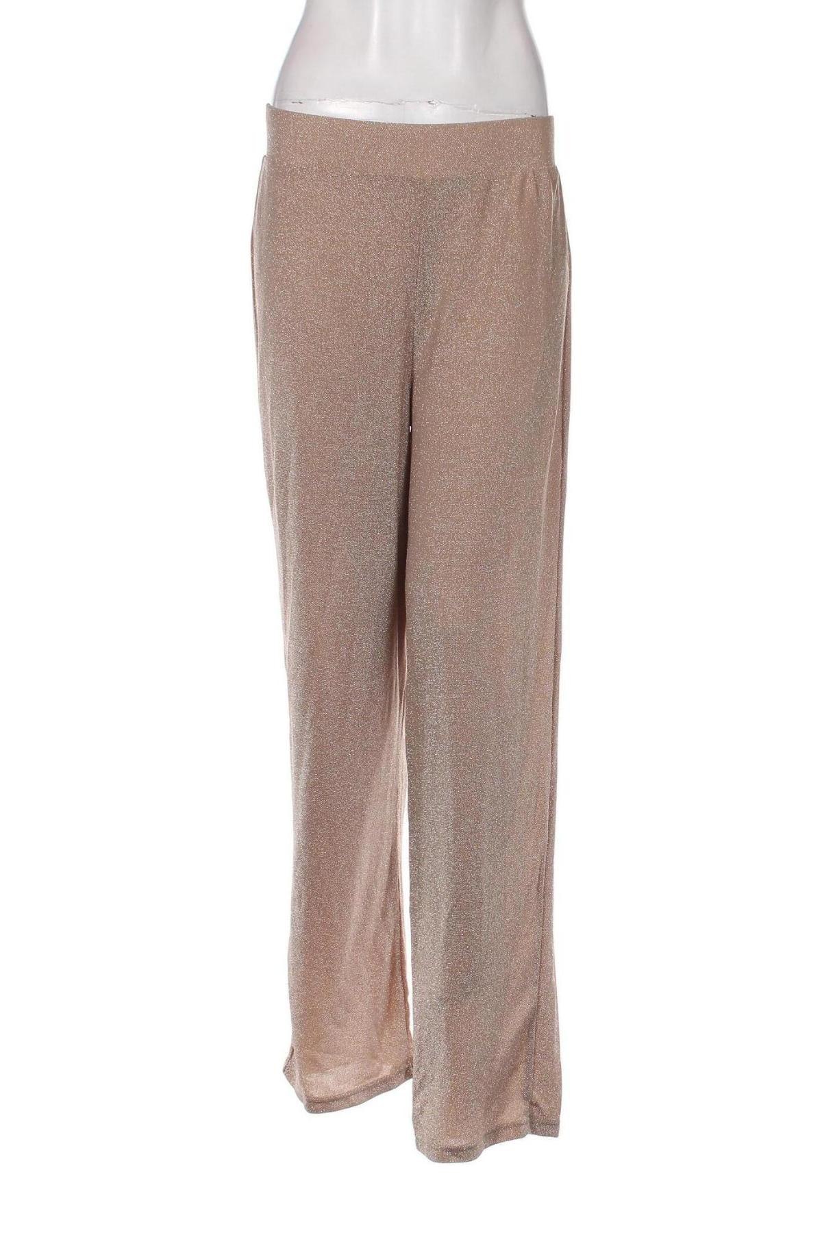 Γυναικείο παντελόνι Pieces, Μέγεθος L, Χρώμα Εκρού, Τιμή 27,84 €