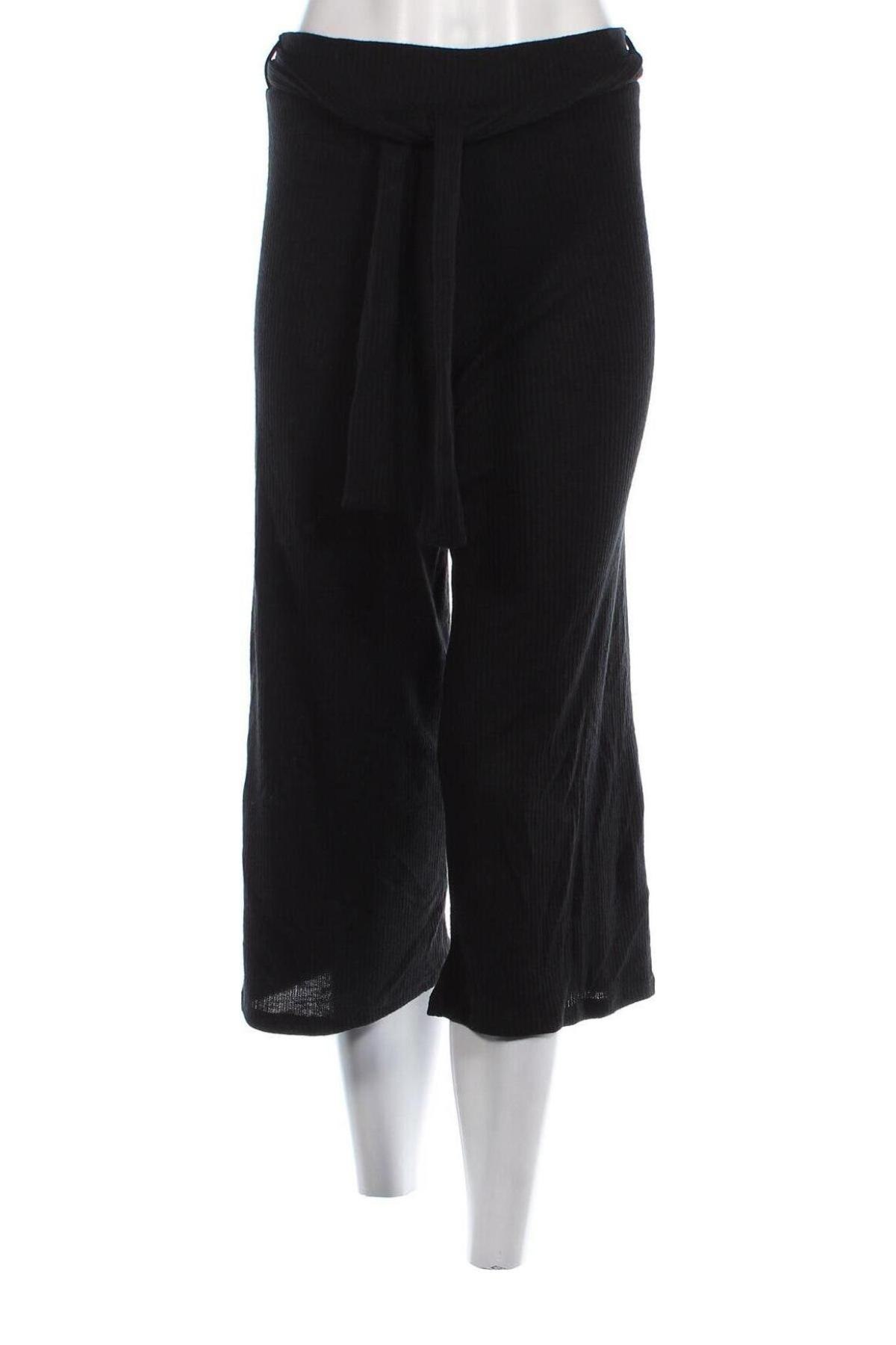 Γυναικείο παντελόνι Pull&Bear, Μέγεθος S, Χρώμα Μαύρο, Τιμή 4,98 €