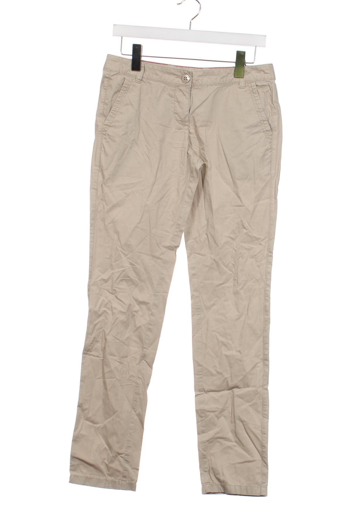 Pantaloni de femei Tom Tailor, Mărime XS, Culoare Bej, Preț 17,17 Lei
