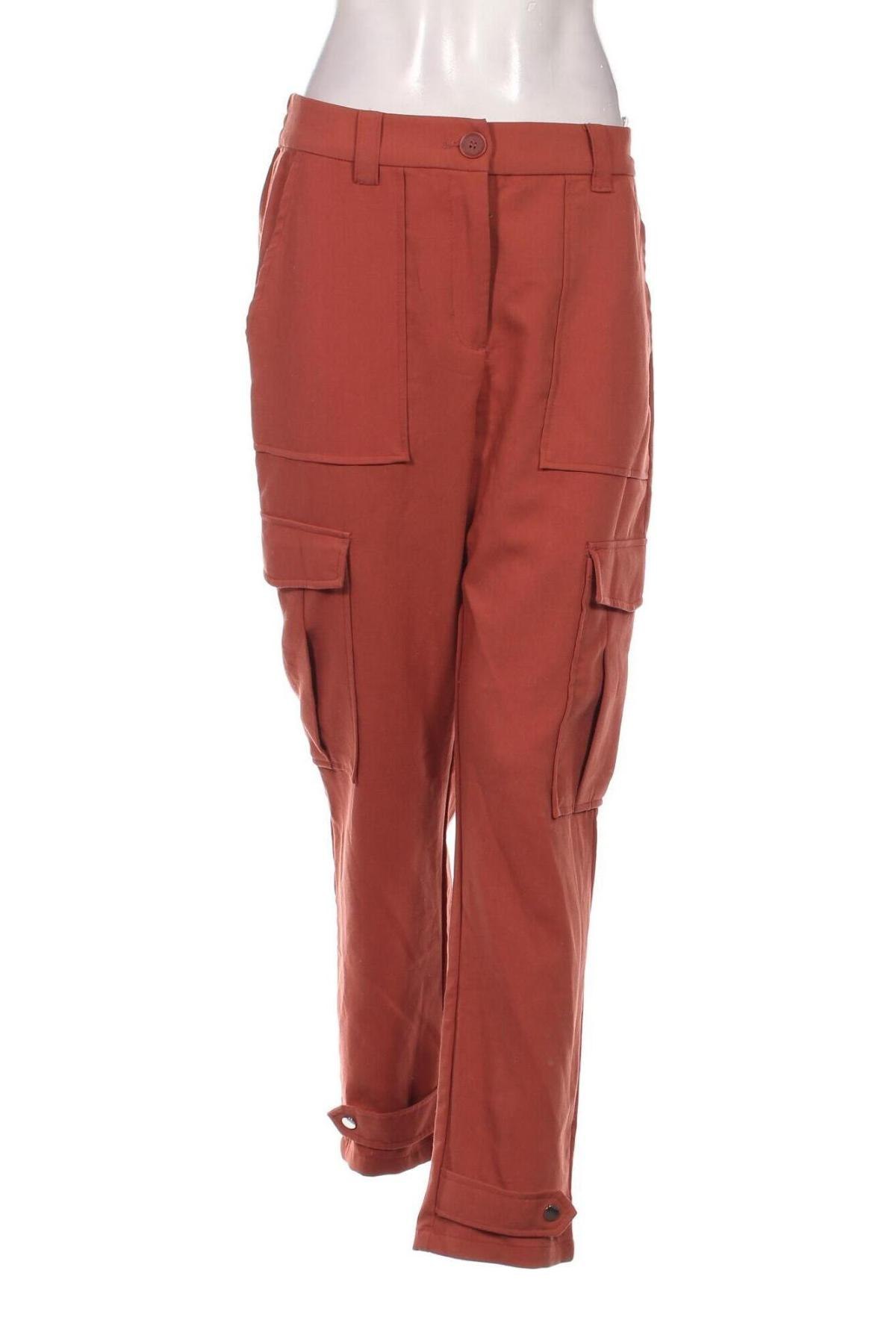 Γυναικείο παντελόνι Yfl Reserved, Μέγεθος L, Χρώμα Καφέ, Τιμή 14,83 €