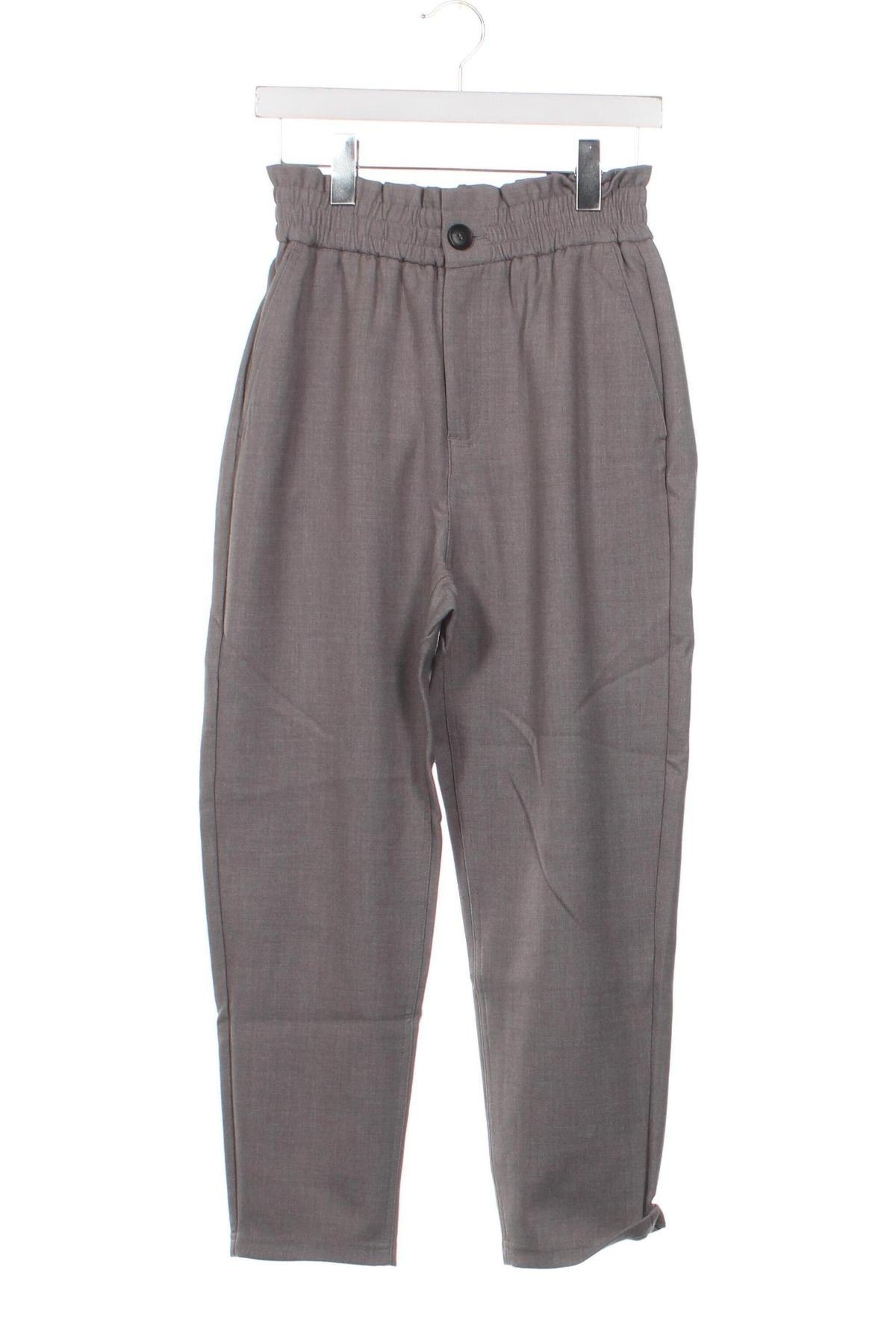 Дамски панталон Zara, Размер XS, Цвят Сив, Цена 54,00 лв.