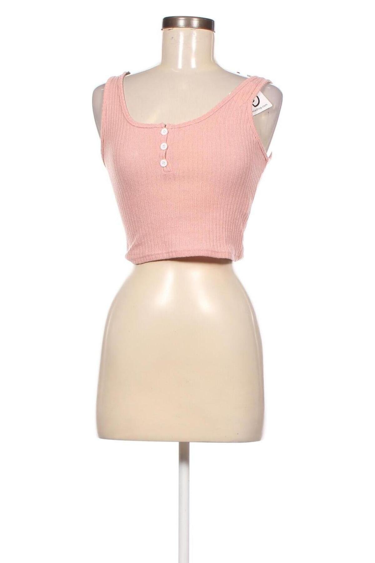 Γυναικείο αμάνικο μπλουζάκι, Μέγεθος S, Χρώμα Ρόζ , Τιμή 5,55 €