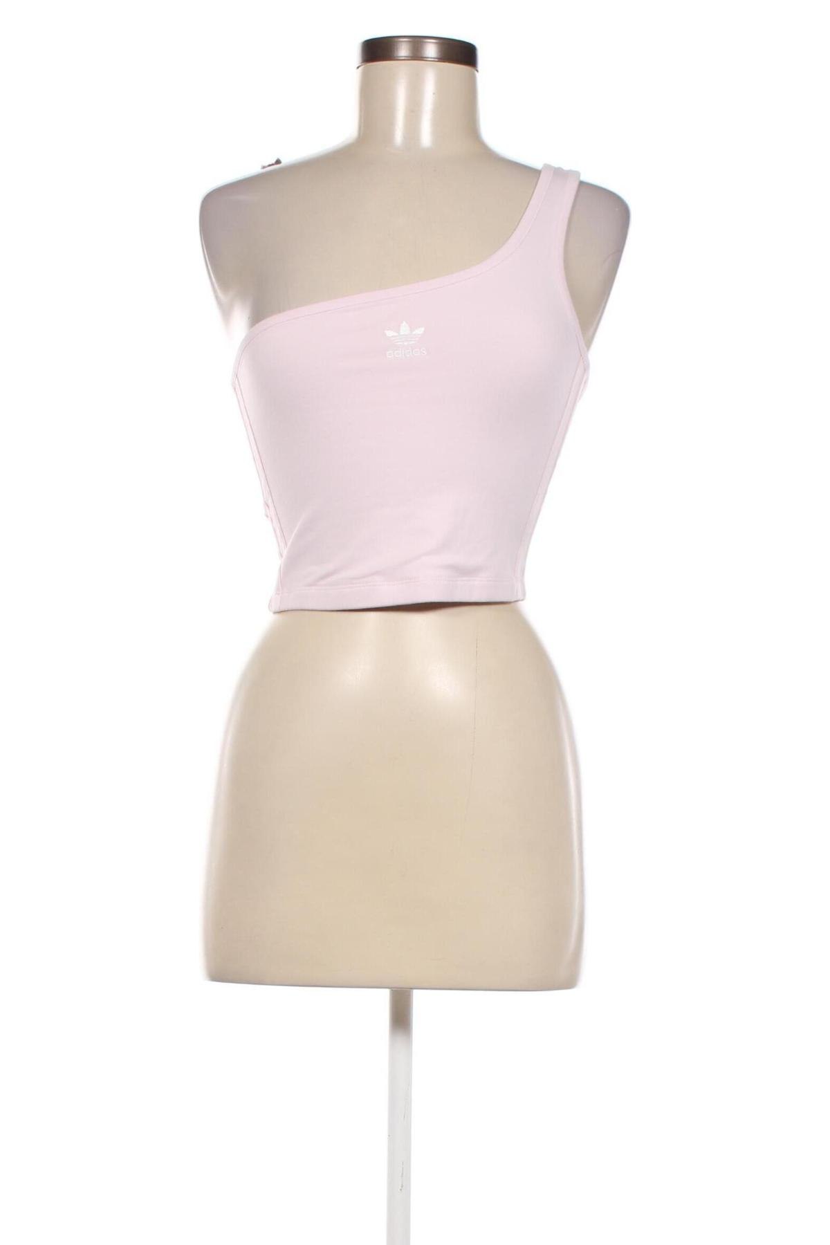 Γυναικείο αμάνικο μπλουζάκι Adidas Originals, Μέγεθος M, Χρώμα Ρόζ , Τιμή 18,32 €