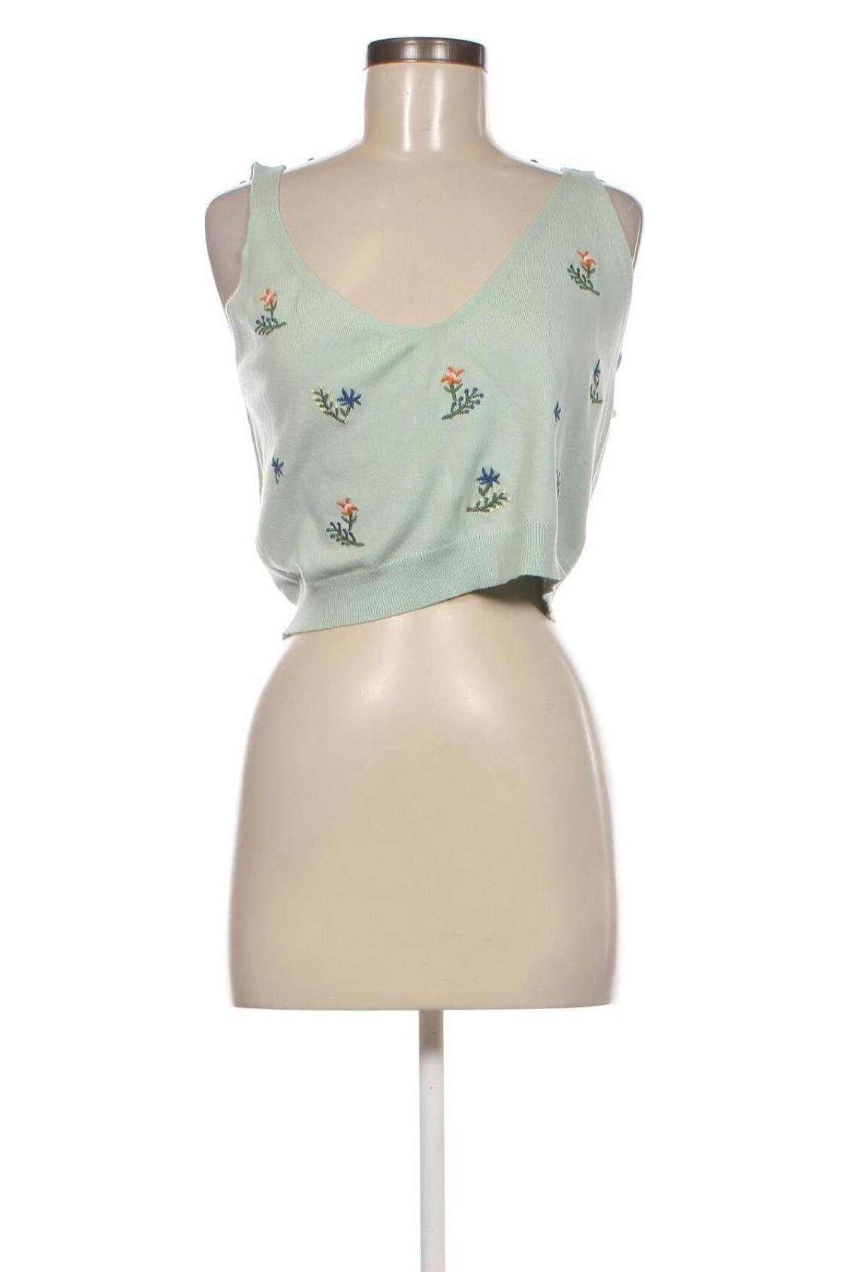 Tricou de damă Missguided, Mărime XL, Culoare Verde, Preț 21,99 Lei