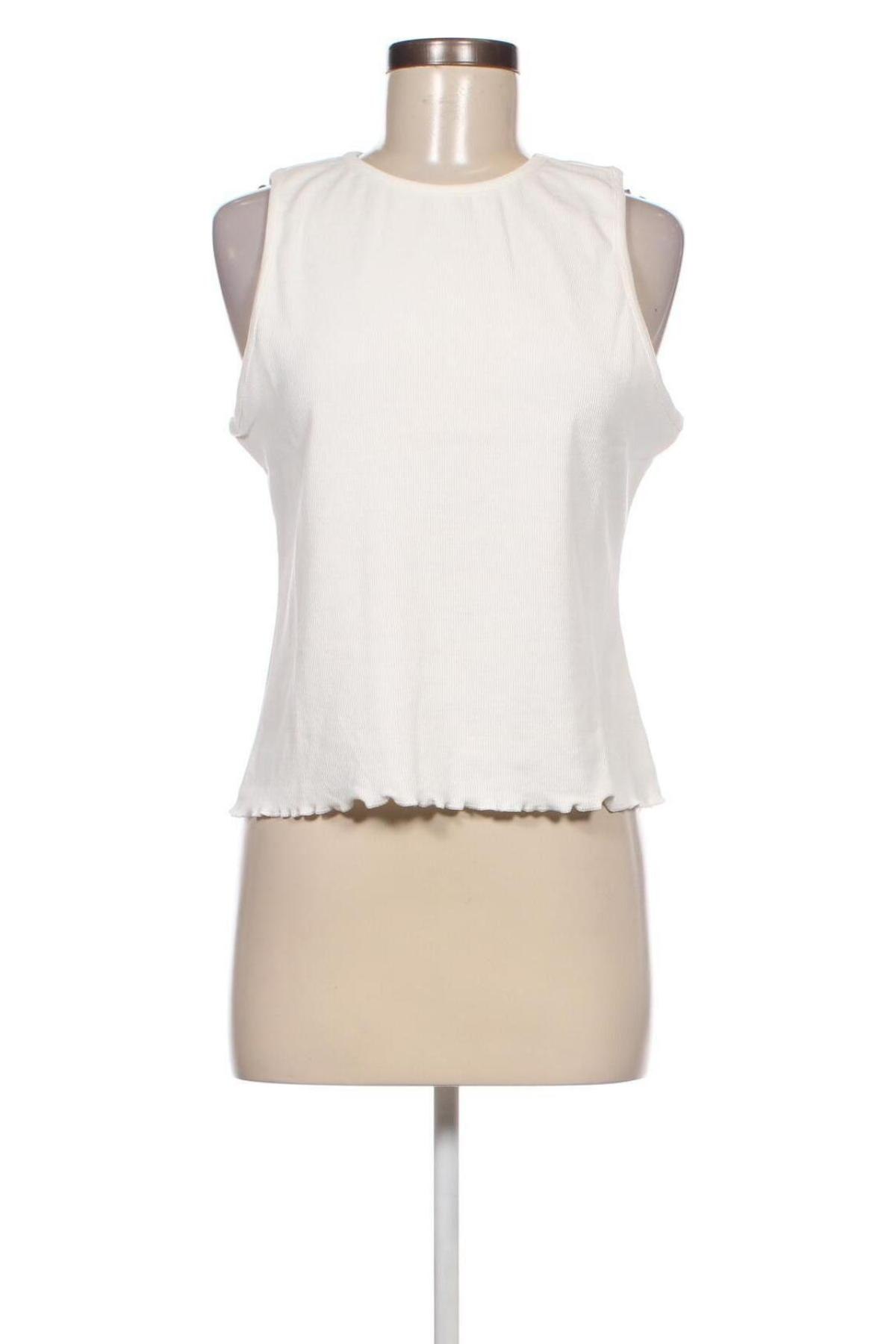 Γυναικείο αμάνικο μπλουζάκι Nly Trend, Μέγεθος XL, Χρώμα Εκρού, Τιμή 5,41 €
