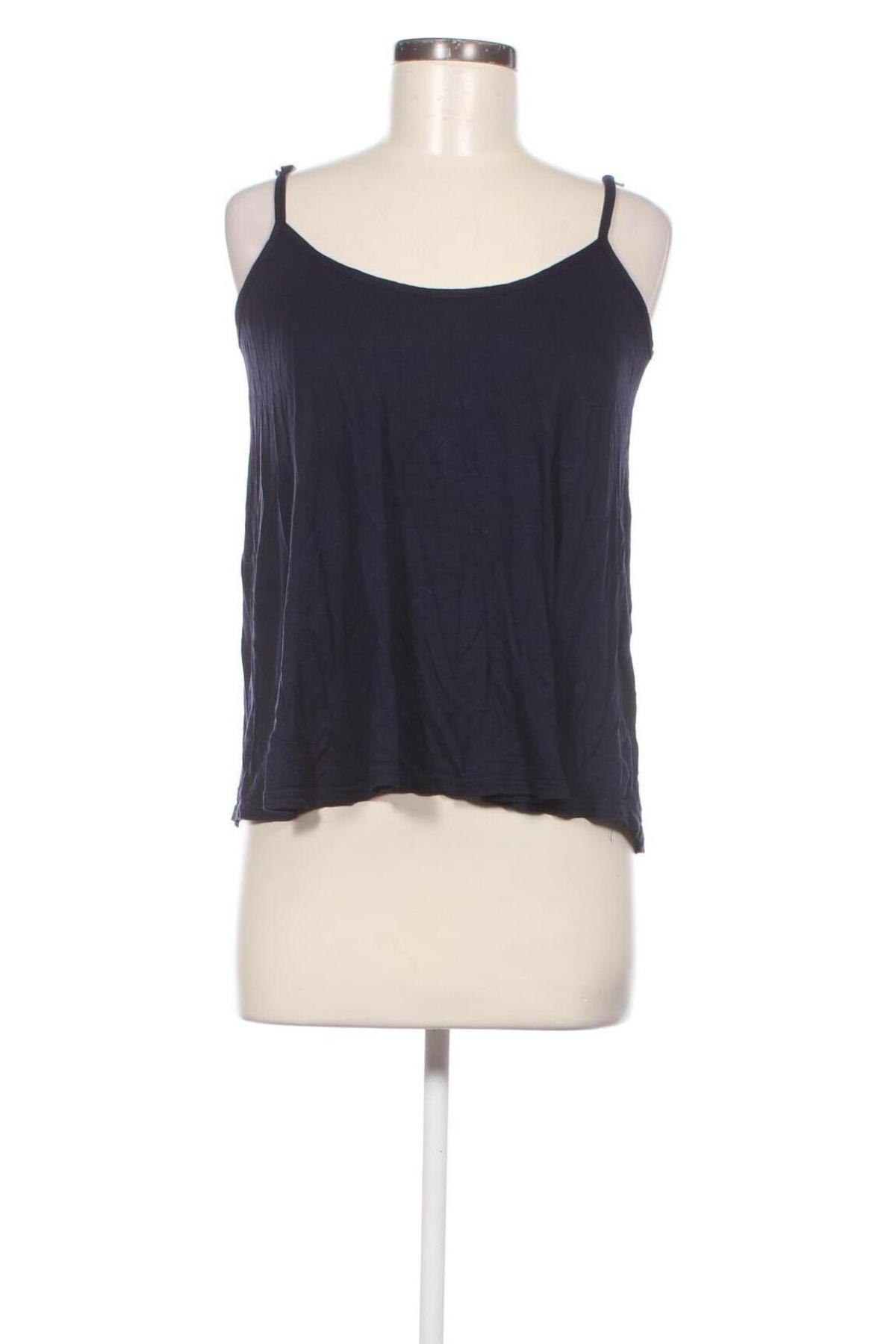 Γυναικείο αμάνικο μπλουζάκι Oui, Μέγεθος M, Χρώμα Μπλέ, Τιμή 3,22 €