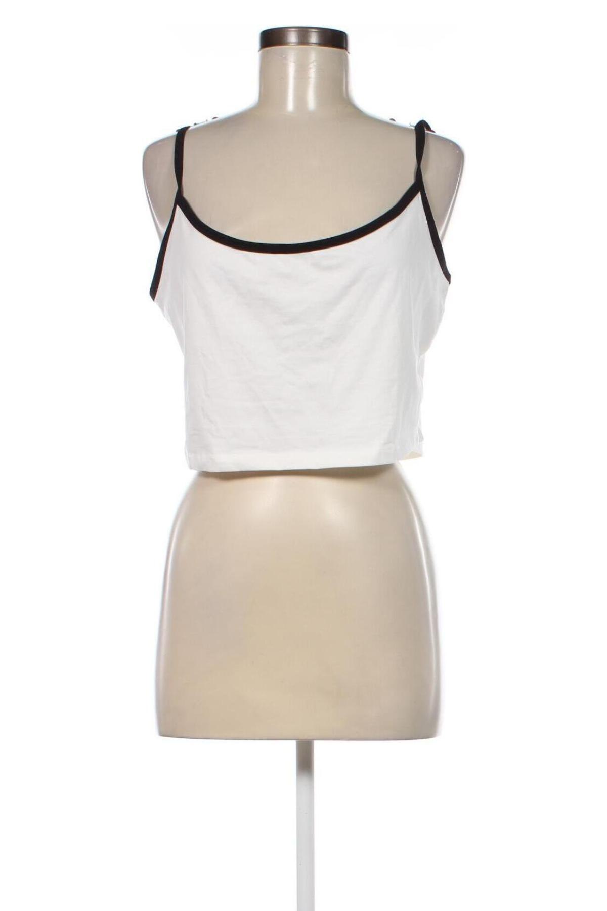 Γυναικείο αμάνικο μπλουζάκι Oviesse, Μέγεθος XL, Χρώμα Λευκό, Τιμή 4,33 €