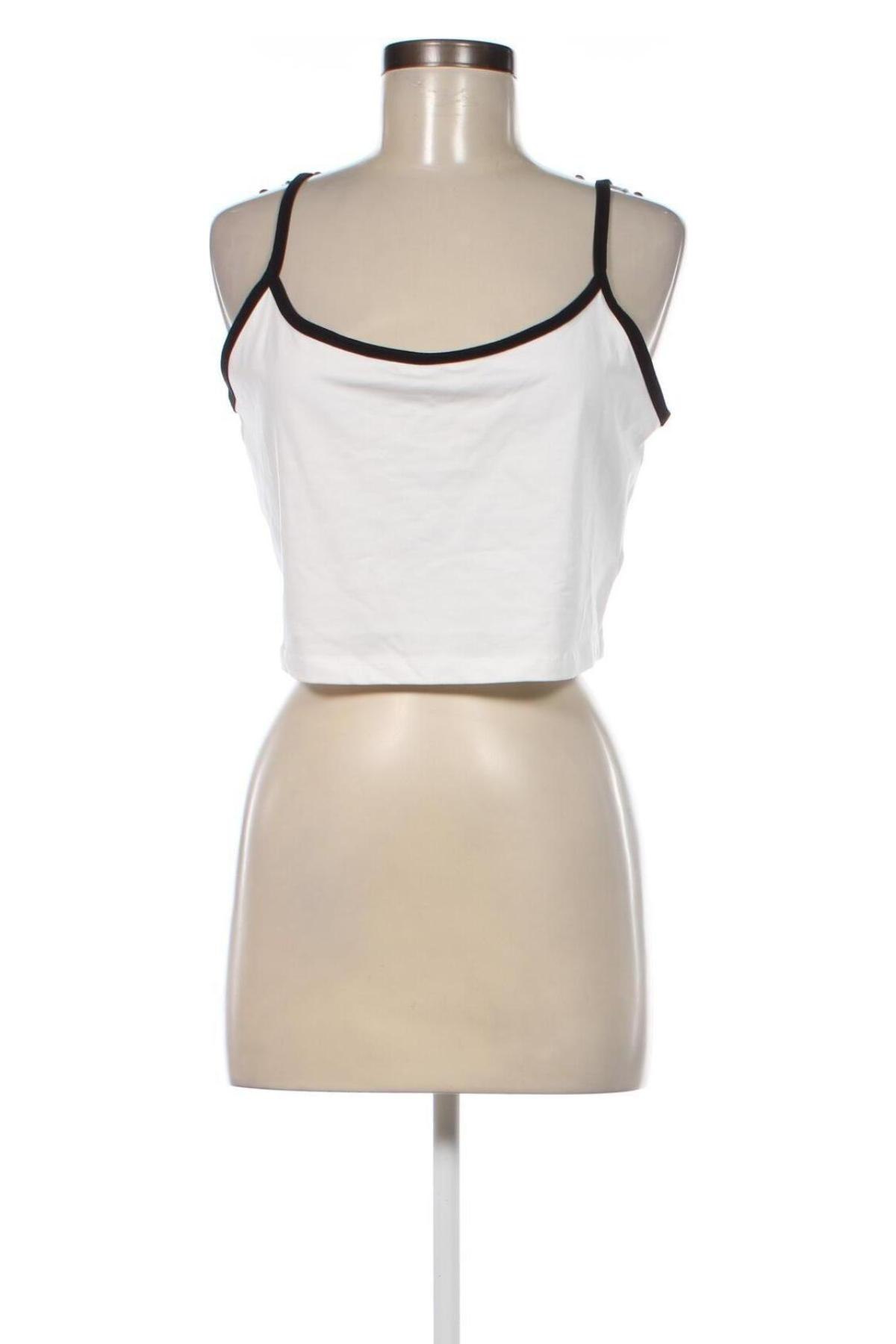 Γυναικείο αμάνικο μπλουζάκι Oviesse, Μέγεθος L, Χρώμα Λευκό, Τιμή 4,76 €