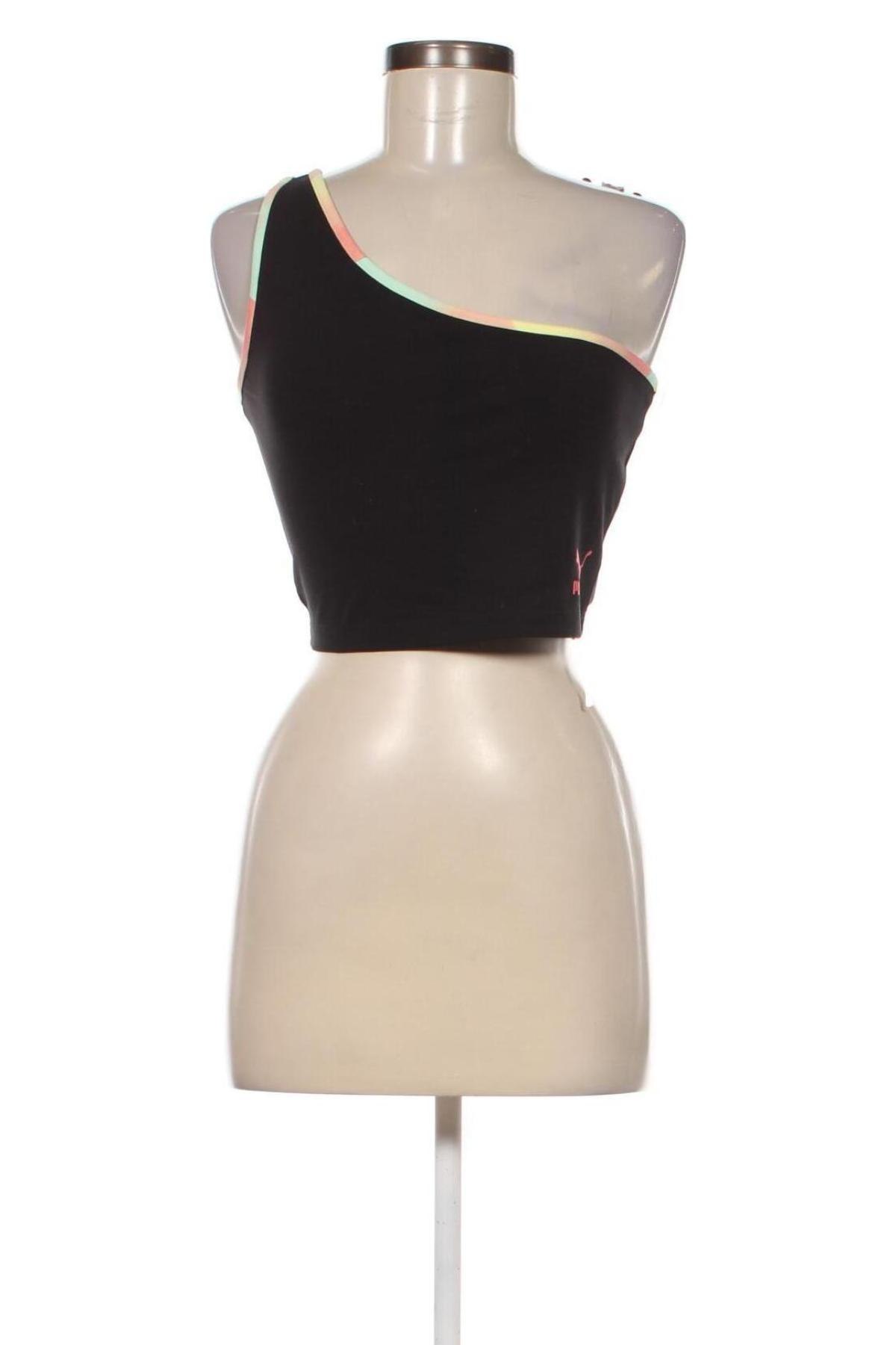 Γυναικείο αμάνικο μπλουζάκι PUMA, Μέγεθος M, Χρώμα Μαύρο, Τιμή 6,11 €