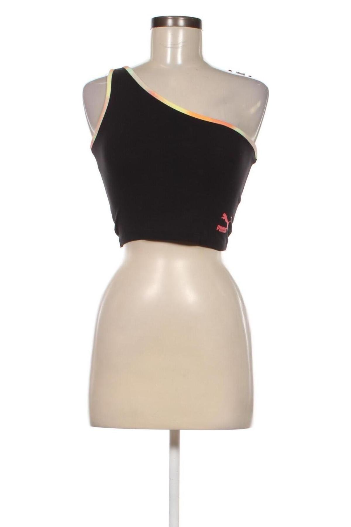 Γυναικείο αμάνικο μπλουζάκι PUMA, Μέγεθος S, Χρώμα Μαύρο, Τιμή 6,11 €
