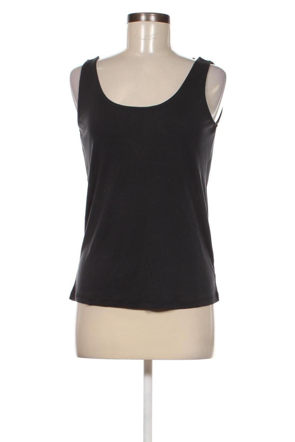 Γυναικείο αμάνικο μπλουζάκι Pimkie, Μέγεθος S, Χρώμα Μαύρο, Τιμή 5,52 €
