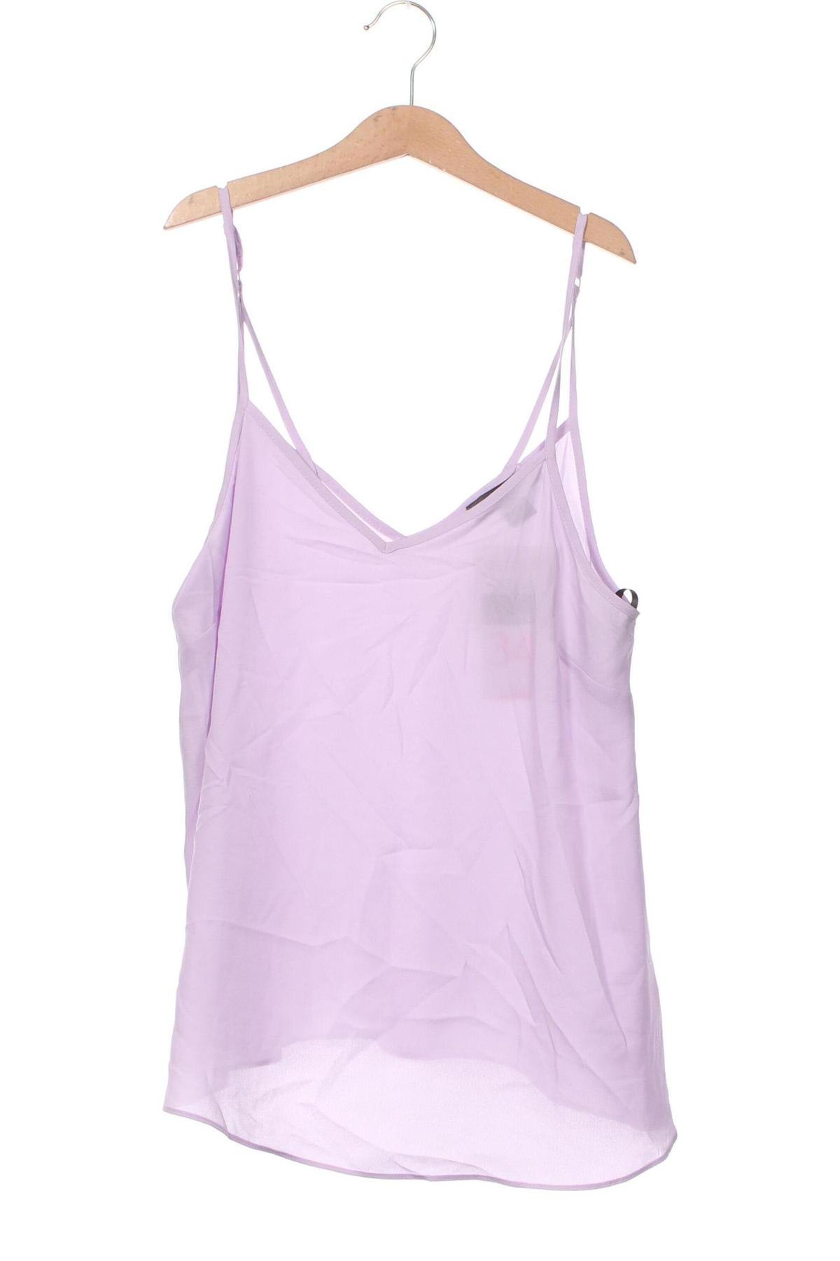 Γυναικείο αμάνικο μπλουζάκι Primark, Μέγεθος XS, Χρώμα Βιολετί, Τιμή 10,82 €