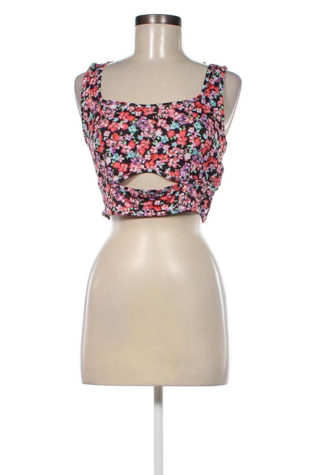 Γυναικείο αμάνικο μπλουζάκι Tally Weijl, Μέγεθος L, Χρώμα Πολύχρωμο, Τιμή 8,01 €