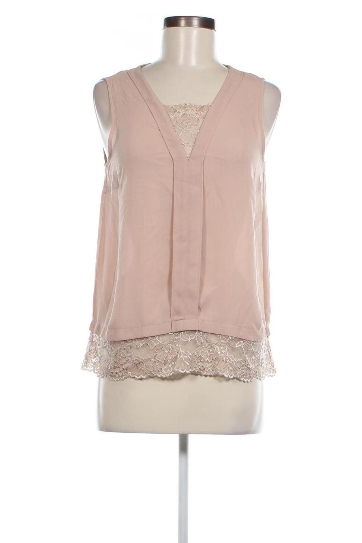 Damentop Vero Moda, Größe S, Farbe Beige, Preis € 4,49