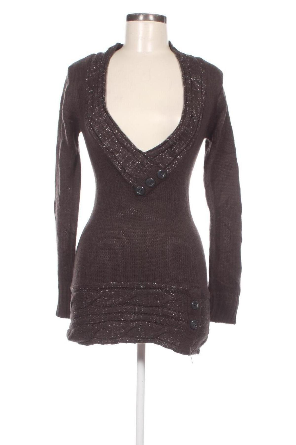 Дамски пуловер, Размер S, Цвят Сив, Цена 16,00 лв.